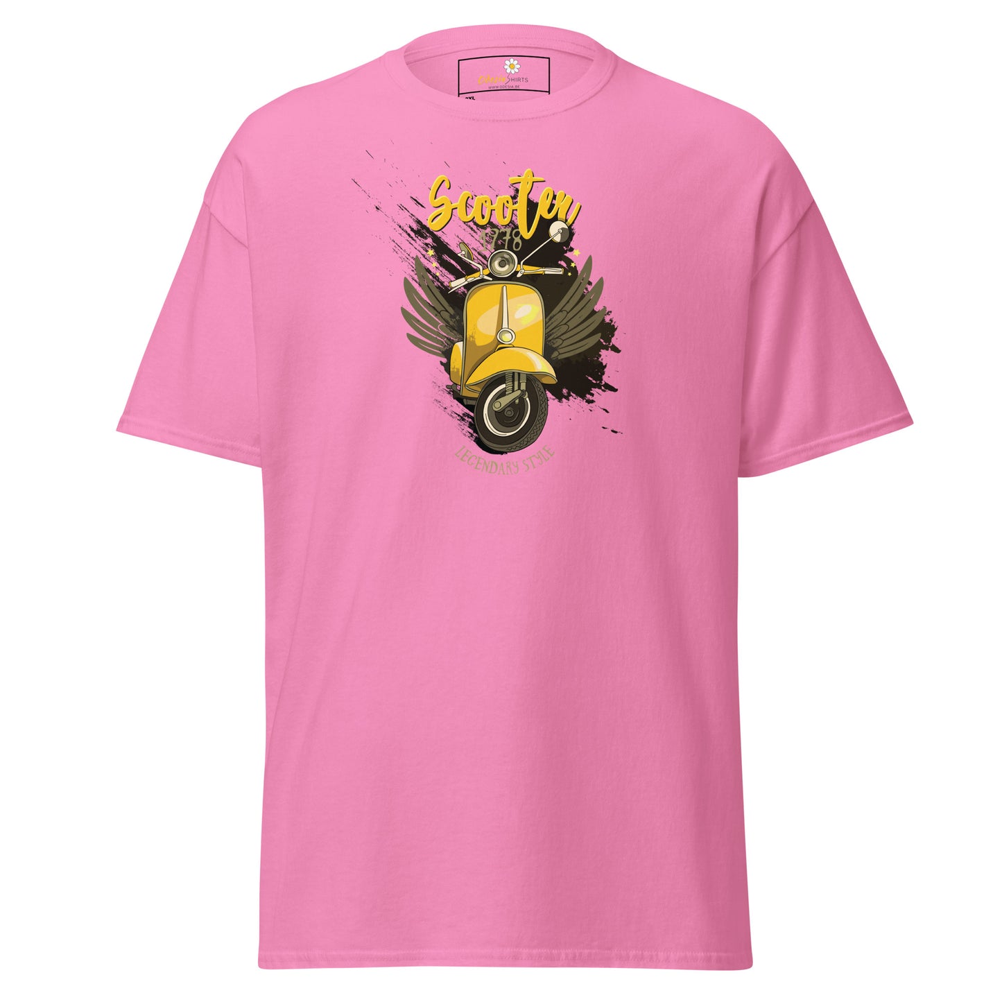 T-shirt classique homme - VINTAGE SCOOTER 1978 - GRAND