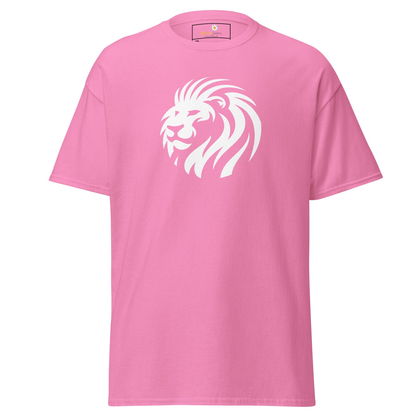 T-shirt classique pour homme - WILDLIFE LION HEAD HEAD CIRCLE - BIG
