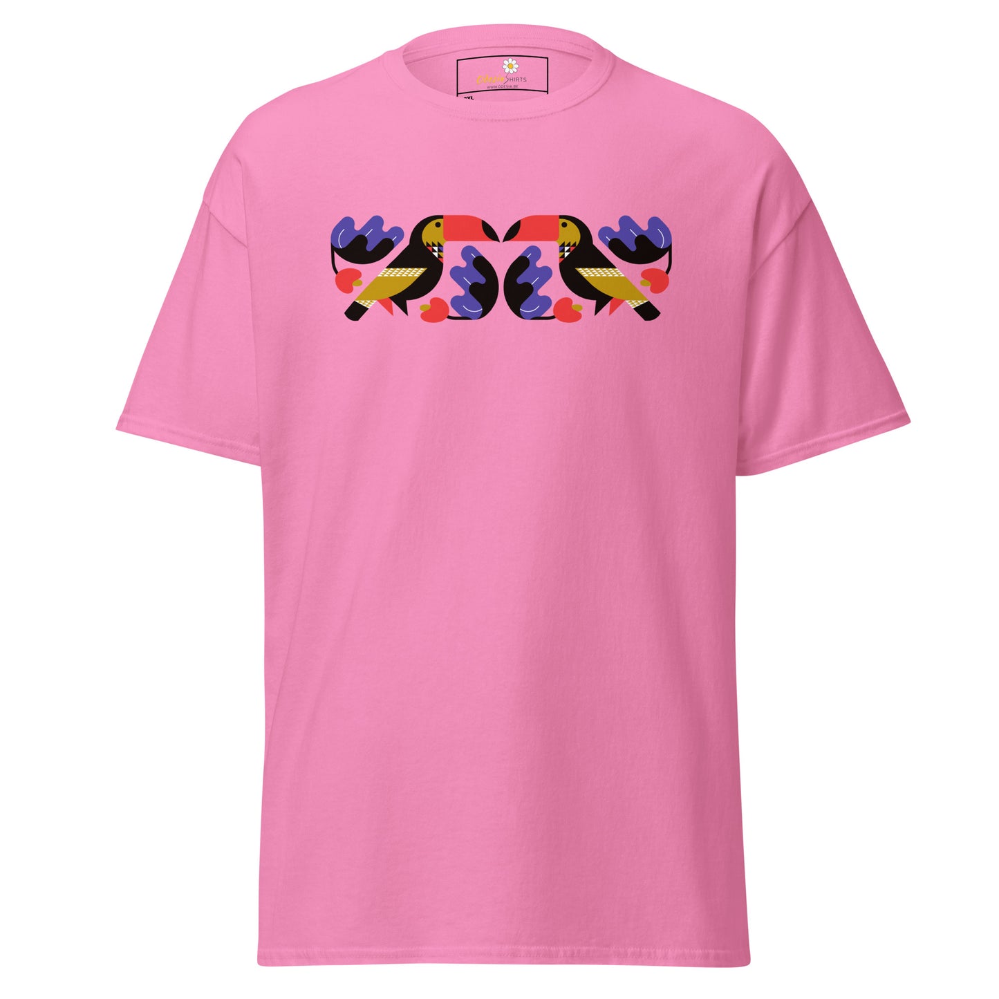 T-shirt classique pour homme - WILDLIFE ABSTRACT TOUCAN MIRROR - BIG