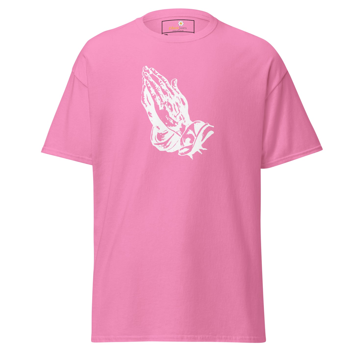 Unisex classic t-shirt - SPIRITUAL PRAYING HANDS - BIG