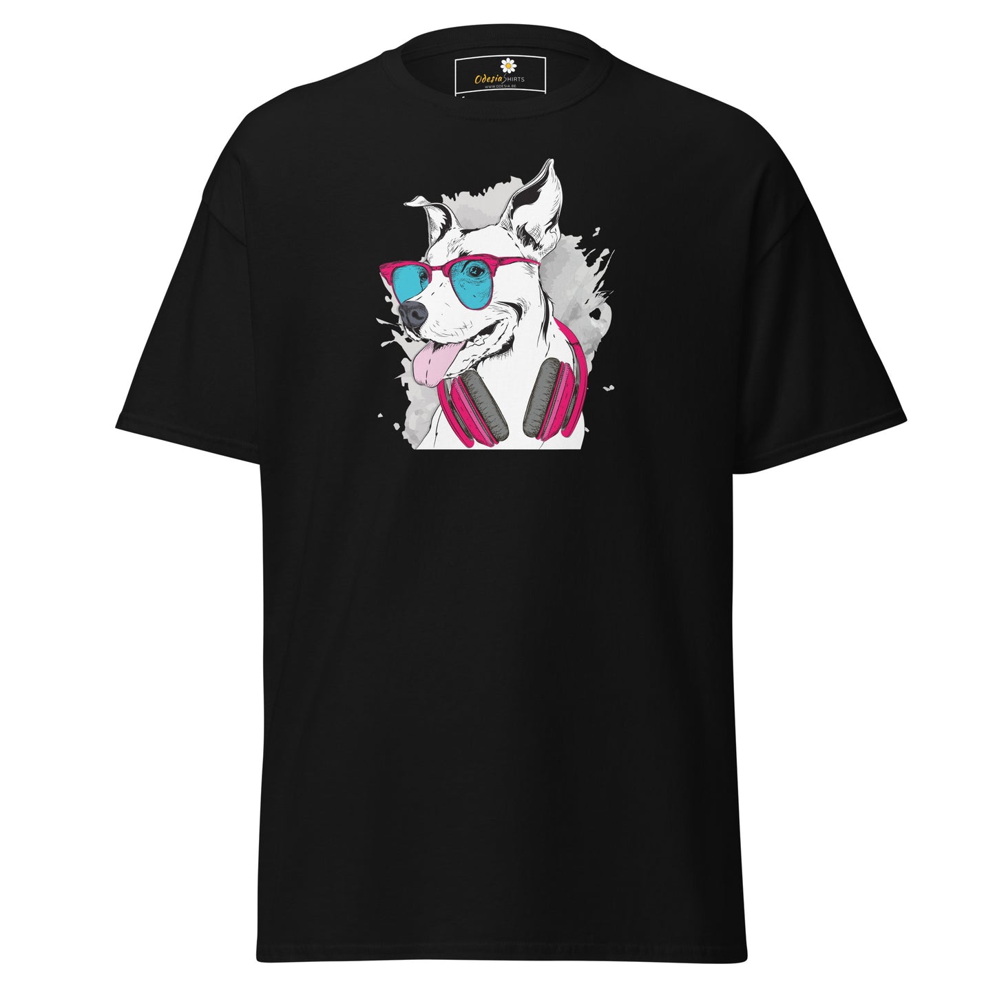 T-shirt classique unisexe - ANIMAUX MUSIQUE CHIEN - RÉGULIER