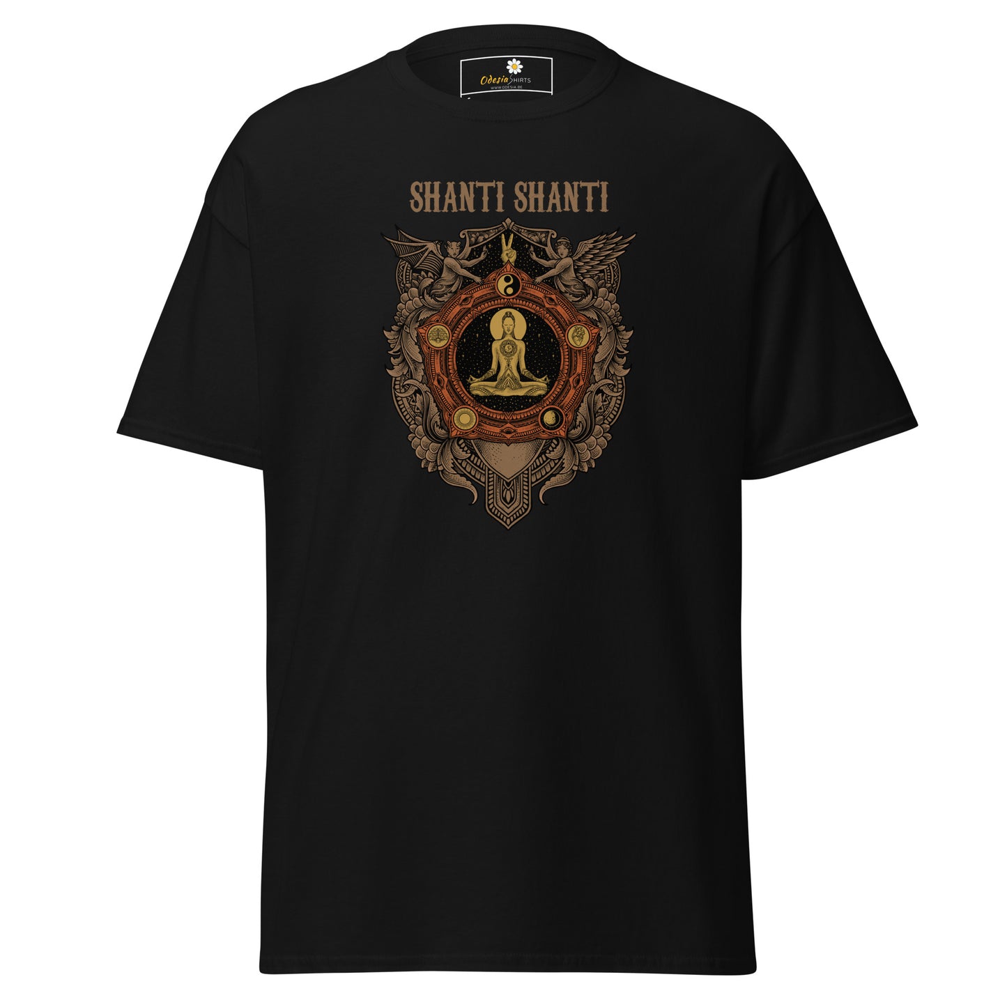 Unisex classic t-shirt - SPIRITUAL SHANTI SHANTI - REGULAR
