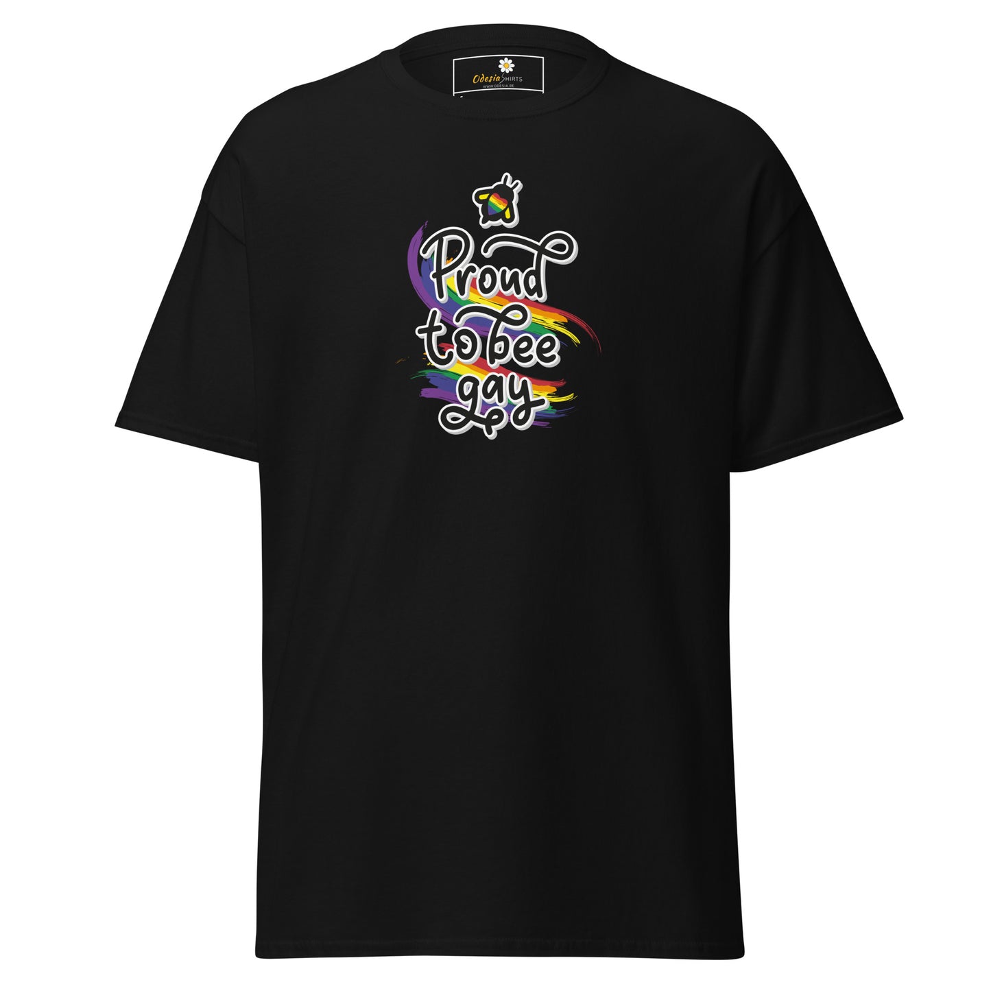 T-shirt classique unisexe - LGBTQ PROUD BEE GAY - RÉGULIER