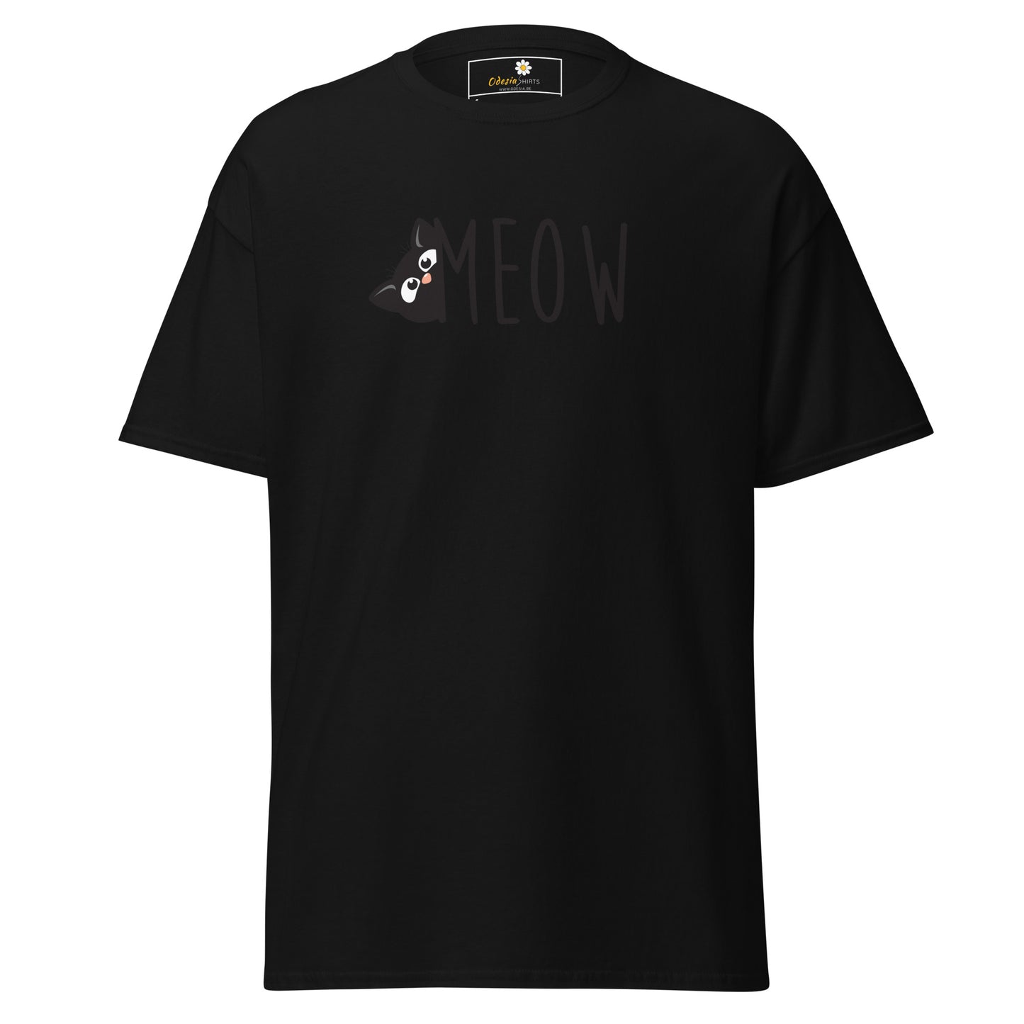 T-shirt classique unisexe - ANIMAUX CHAT MIAOU - RÉGULIER