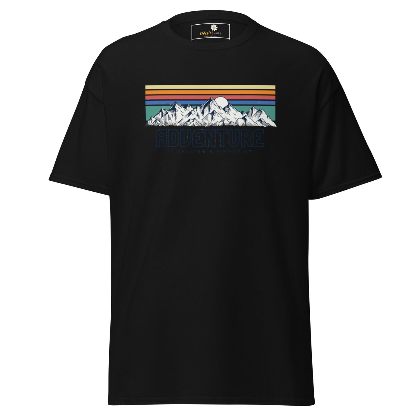Unisex classic t-shirt - ADVENTURE AMERICAN COLORS - REGULAR