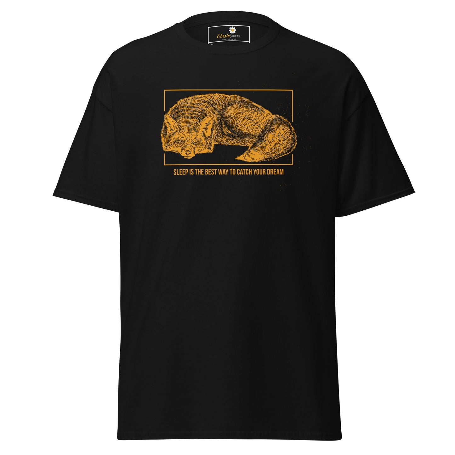 T-shirt classique unisexe - ANIMAUX RENARD SLEEP BEST - RÉGULIER