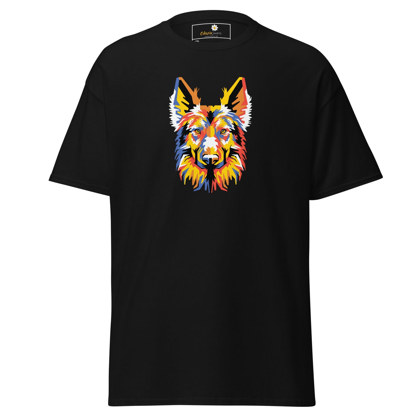 T-shirt classique unisexe - ANIMAUX DG HEAD - GRAND