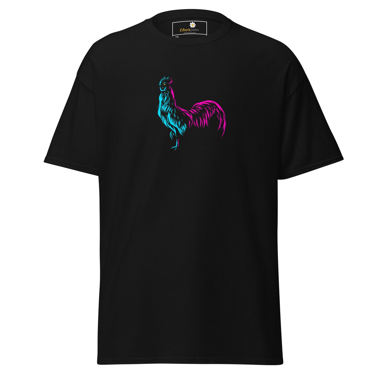 T-shirt classique unisexe - ANIMAUX COQ - GRAND