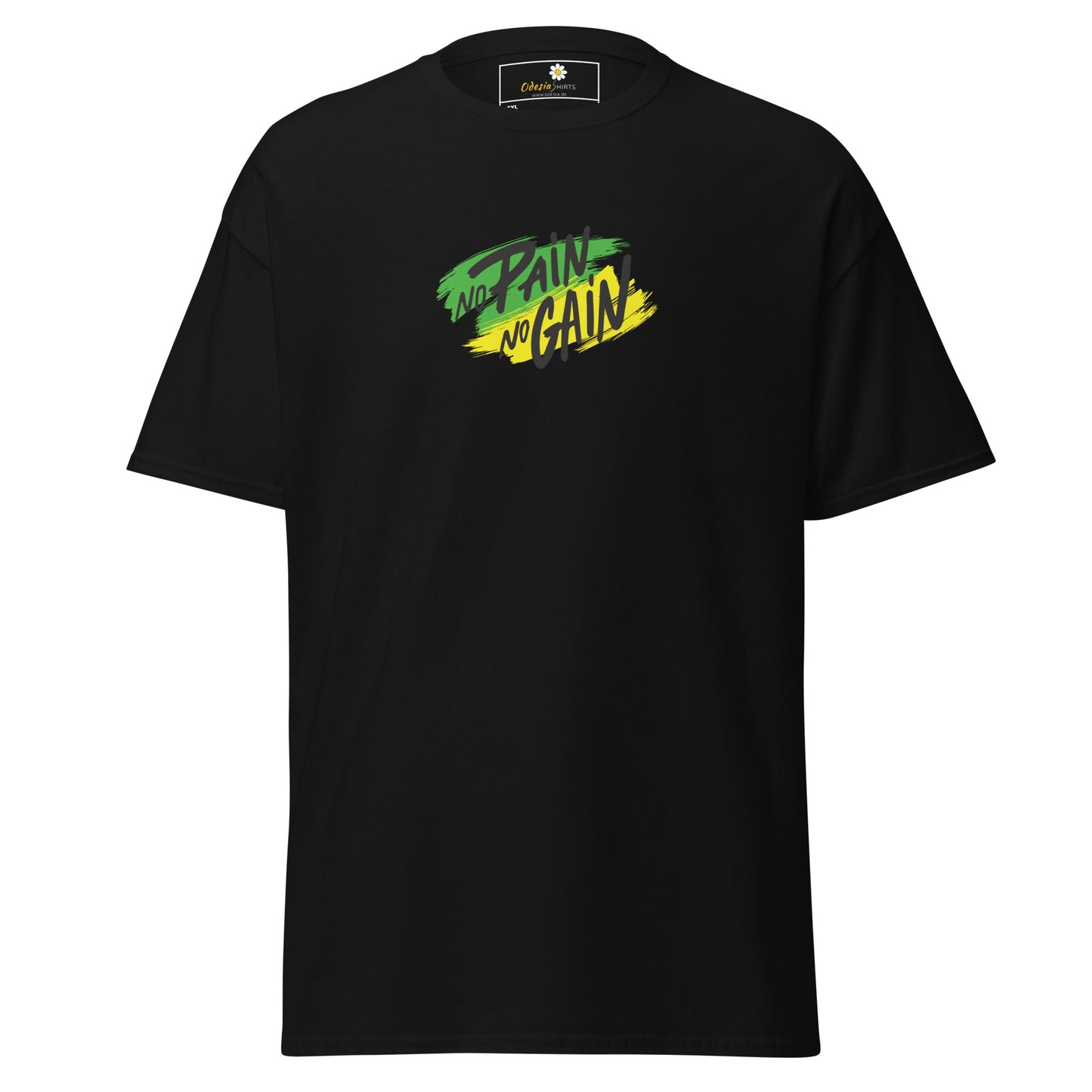 Unisex classic t-shirt - SPORT NO PAIN NO GAIN - BIG