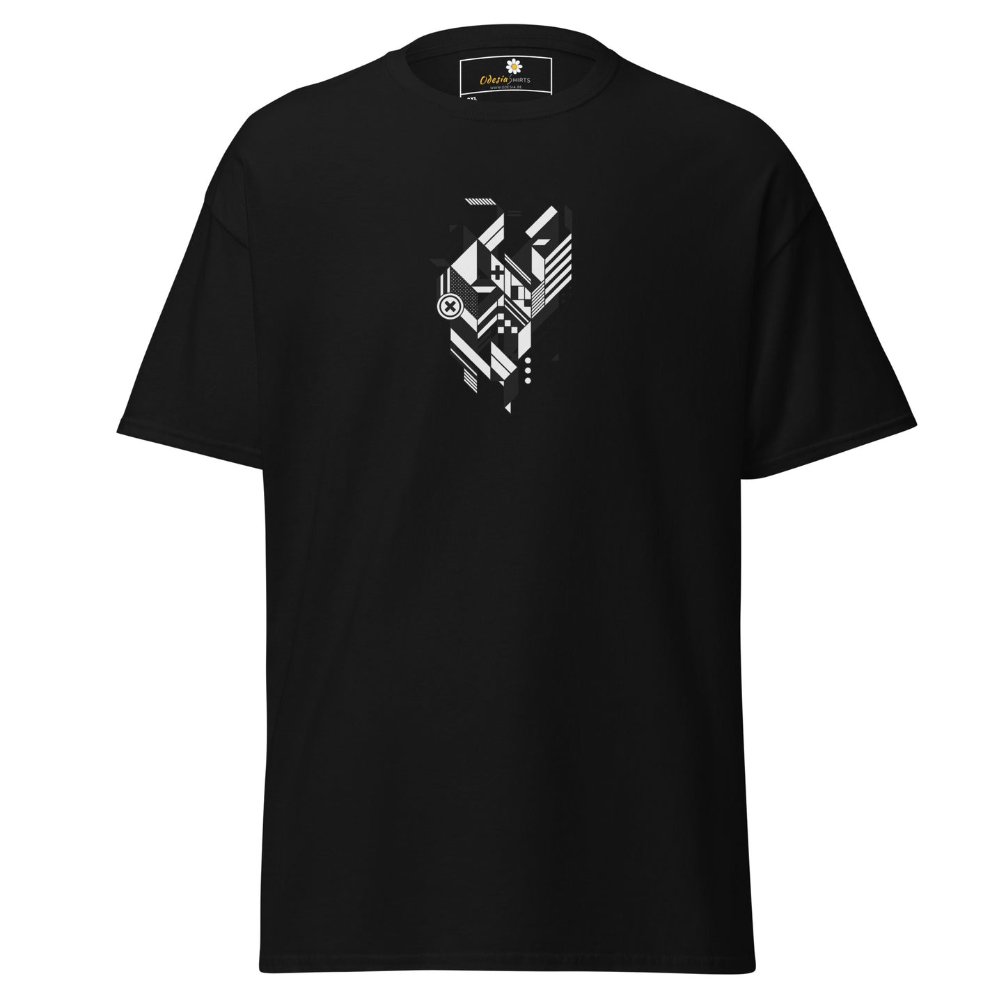 Unisex klassiek t-shirt - ABSTRACT FIGUUR - GROOT