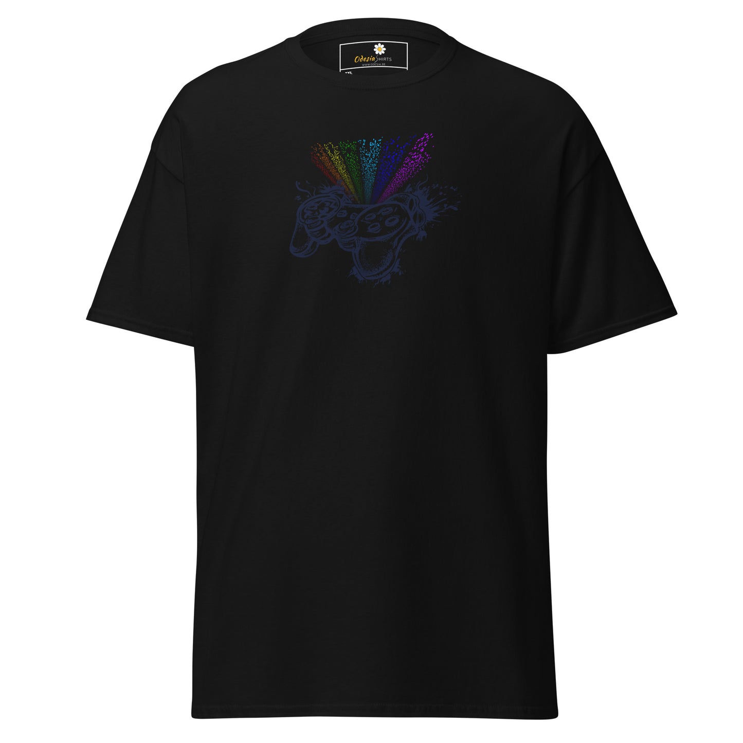 Unisex classic t-shirt - GAMERS COLORFUL CONTROLLER - BIG