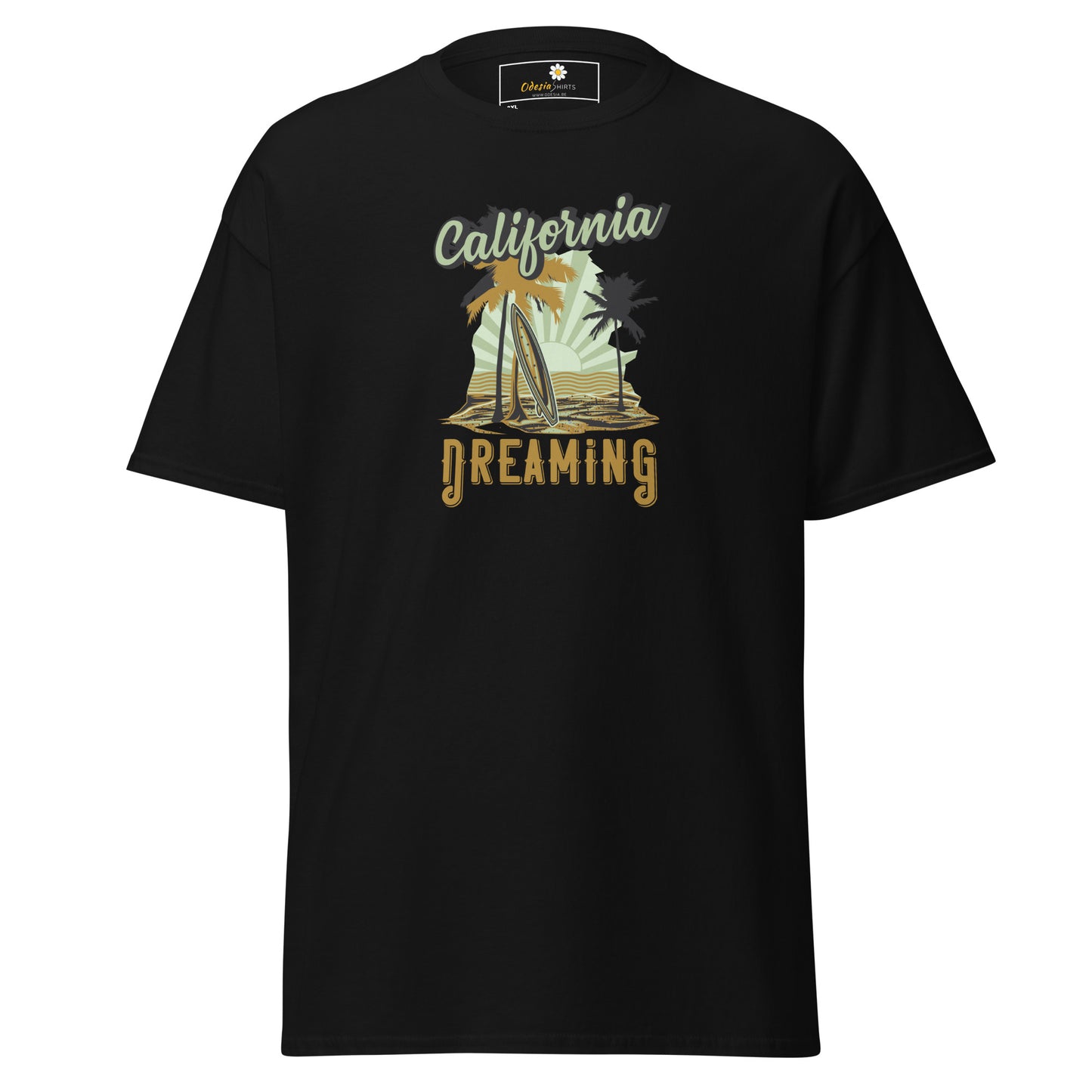 T-shirt classique pour homme - SUMMER CALIFORNIA DREAM - BIG