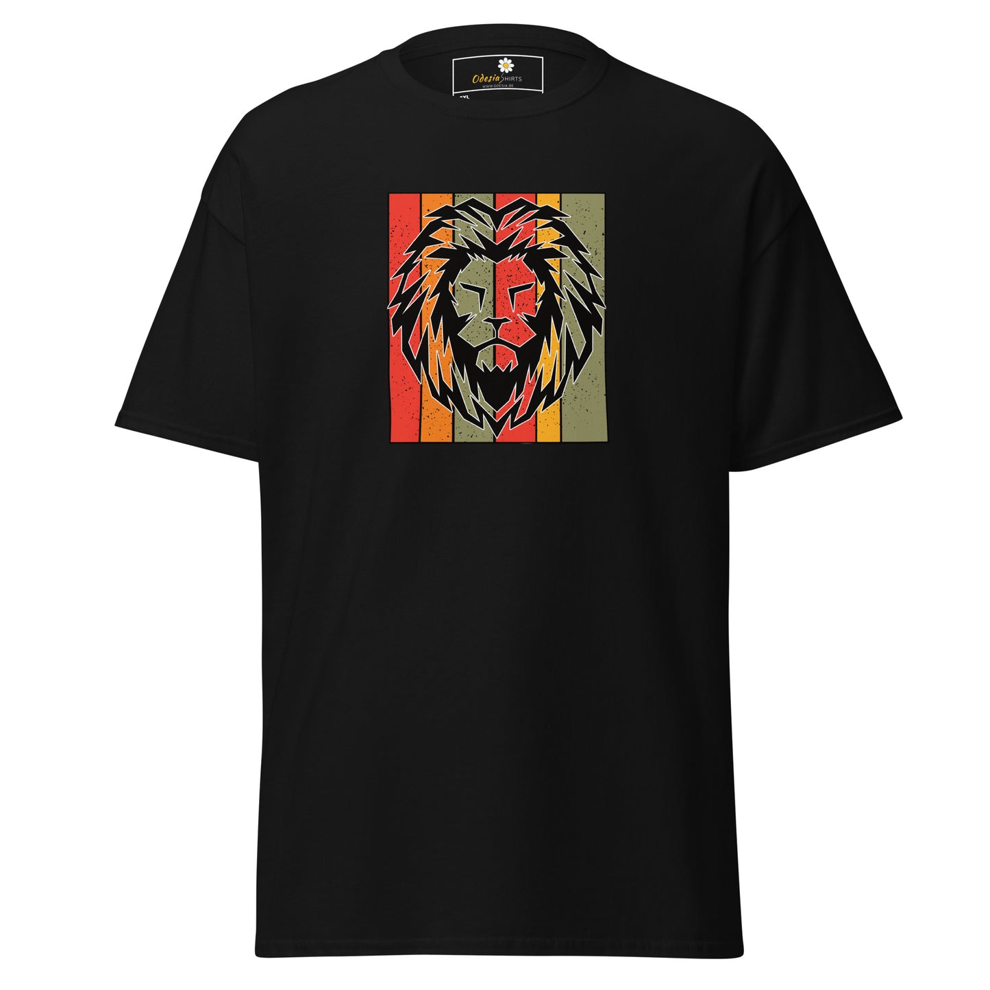 T-shirt classique homme - WILDLIFE LION HEAD - BIG