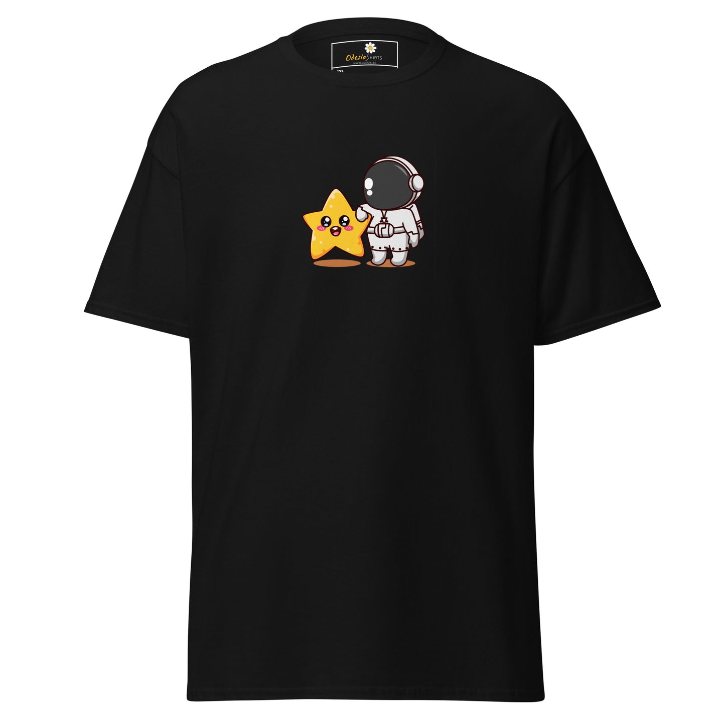 Unisex classic t-shirt - ASTRONAUT MINI STAR - BIG
