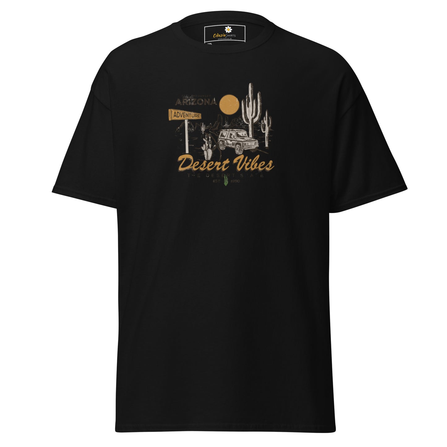 Unisex classic t-shirt - ADVENTURE DESERT VIBES - BIG
