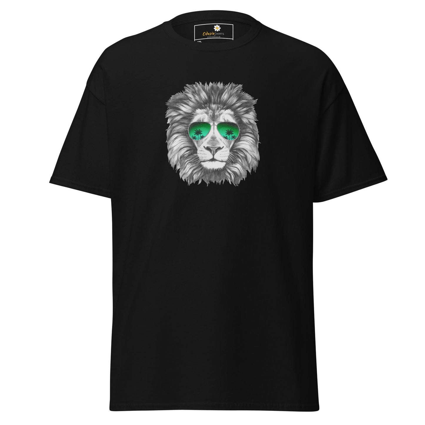 T-shirt classique homme - WILDLIFE FUN LION GLASSES - BIG