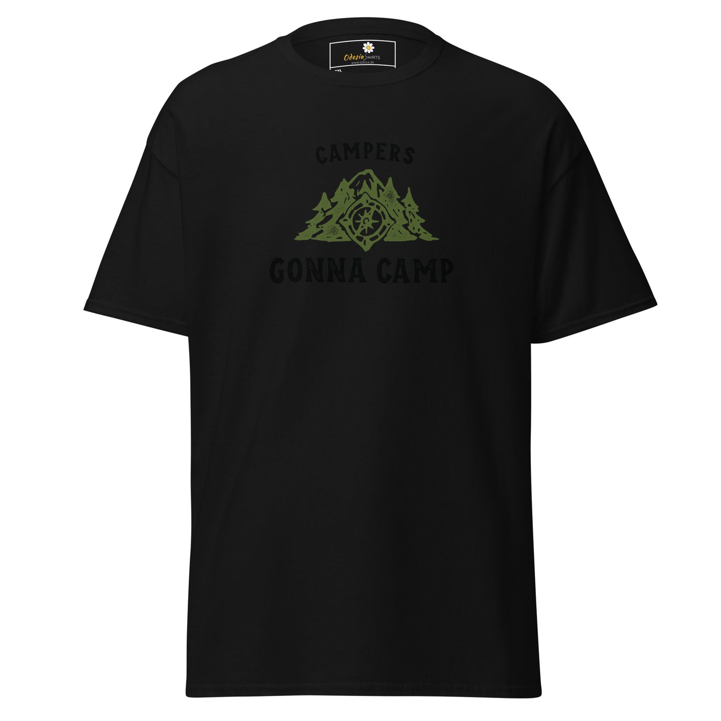 Unisex classic t-shirt - ADVENTURE CAMPERS GONNA CAMP - BIG