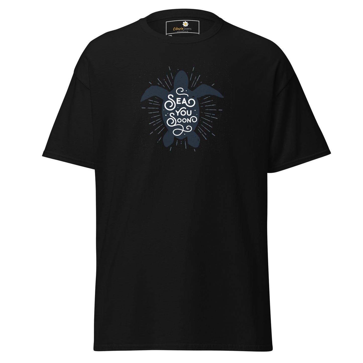 T-shirt classique pour homme - WILDLIFE TURTLE SEE YOU - BIG