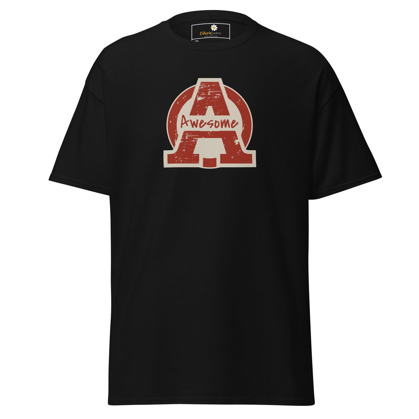 T-shirt classique pour homme - Texte génial - Grand
