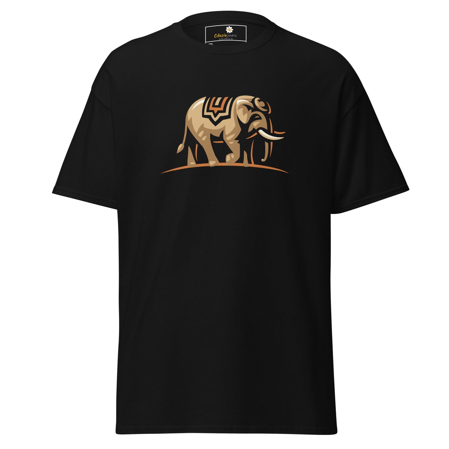 T-shirt classique pour homme - ÉLÉPHANT INDIEN FAUNE - GRAND