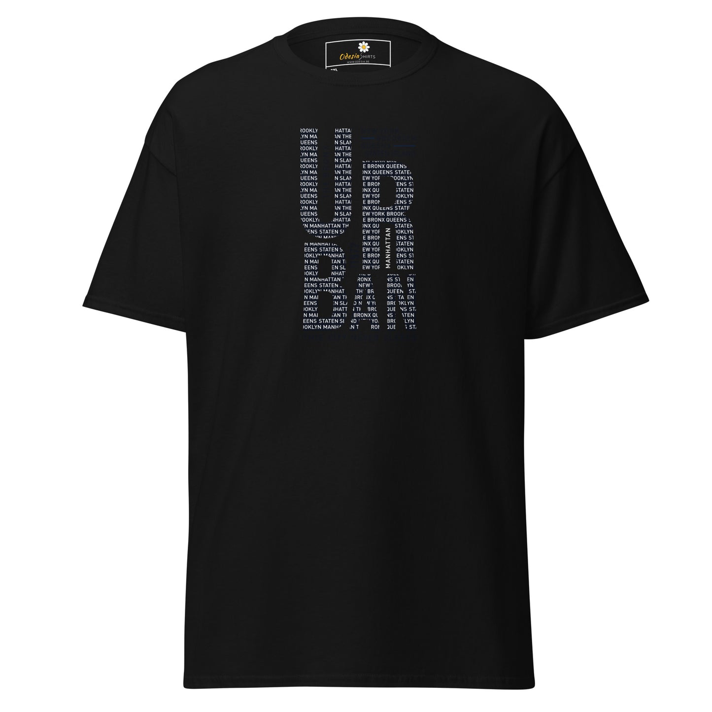Heren klassiek t-shirt - URBAN DESIGN - GROOT
