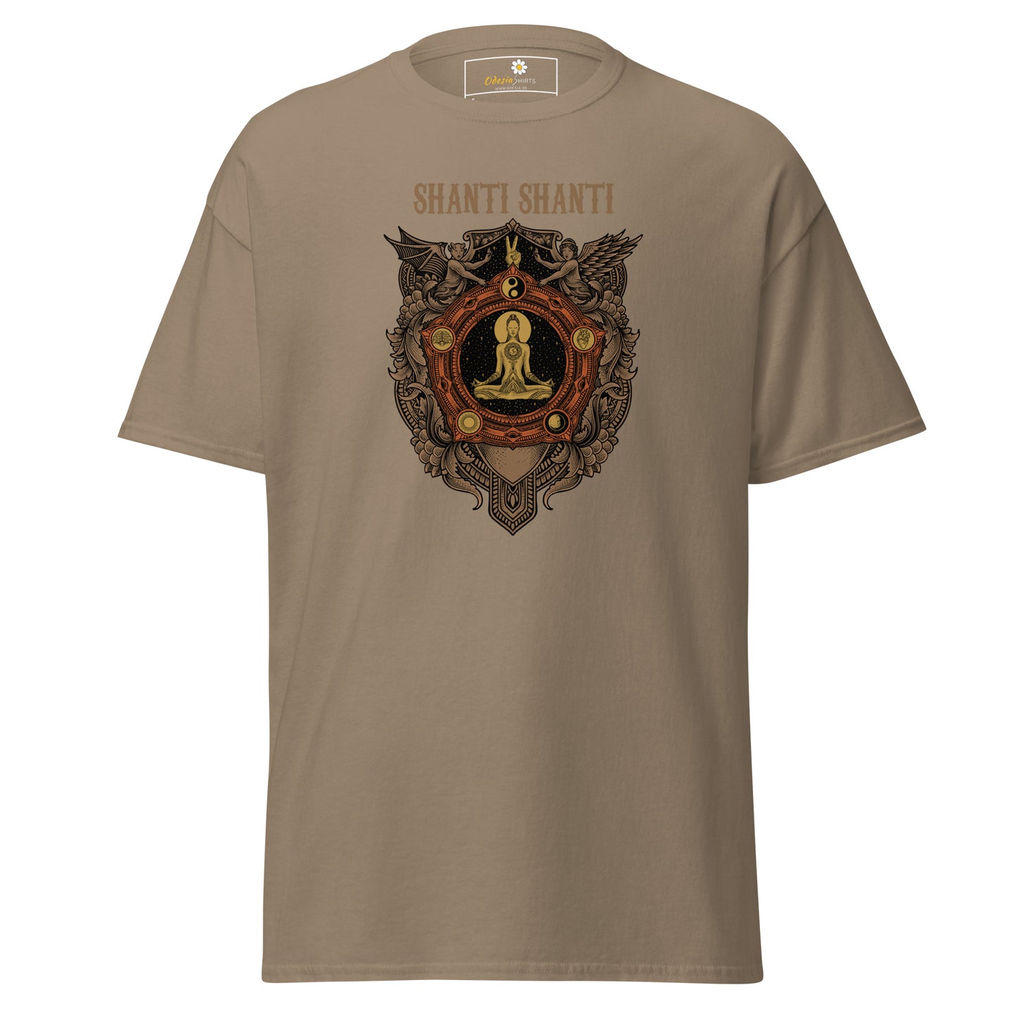 Unisex classic t-shirt - SPIRITUAL SHANTI SHANTI - REGULAR