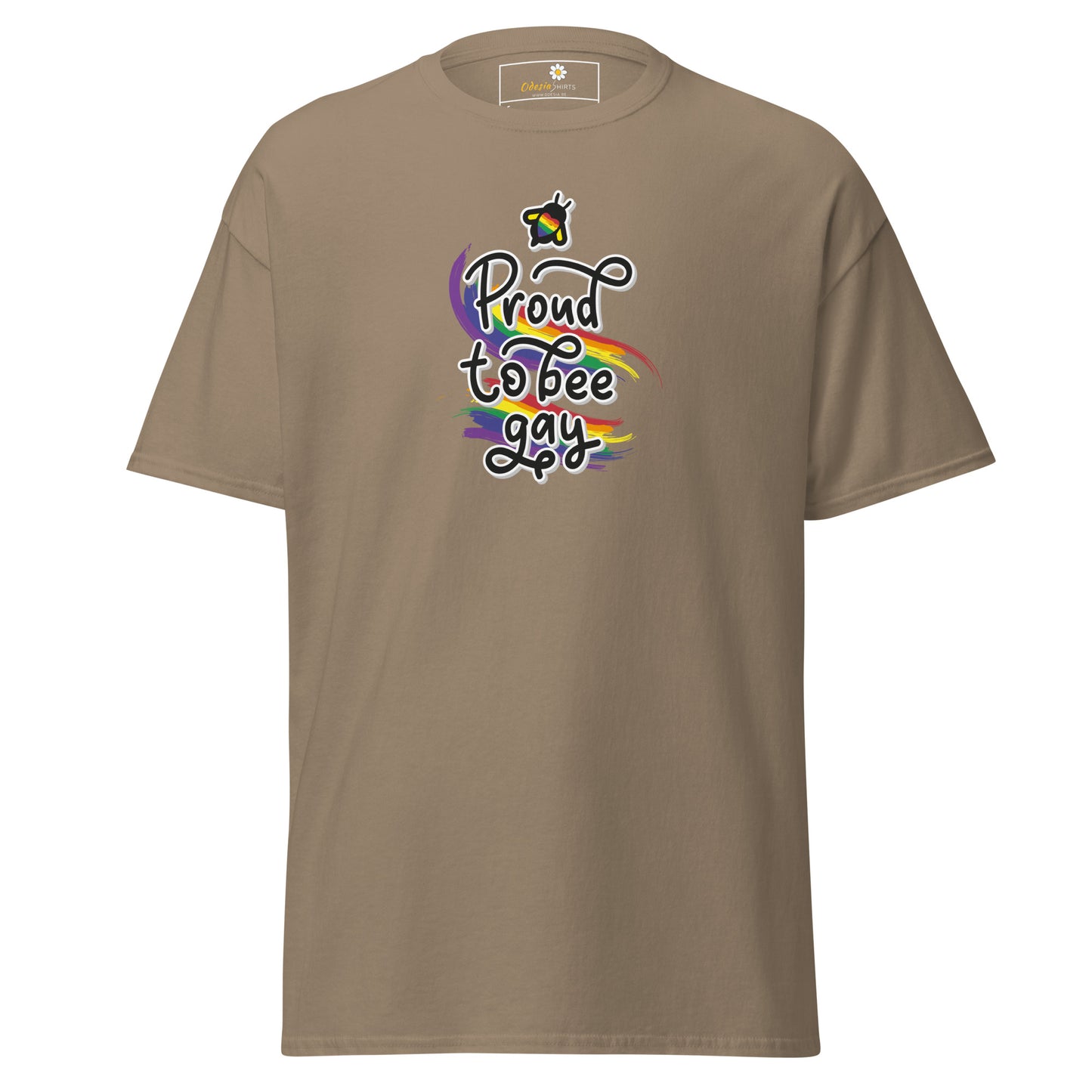 T-shirt classique unisexe - LGBTQ PROUD BEE GAY - RÉGULIER