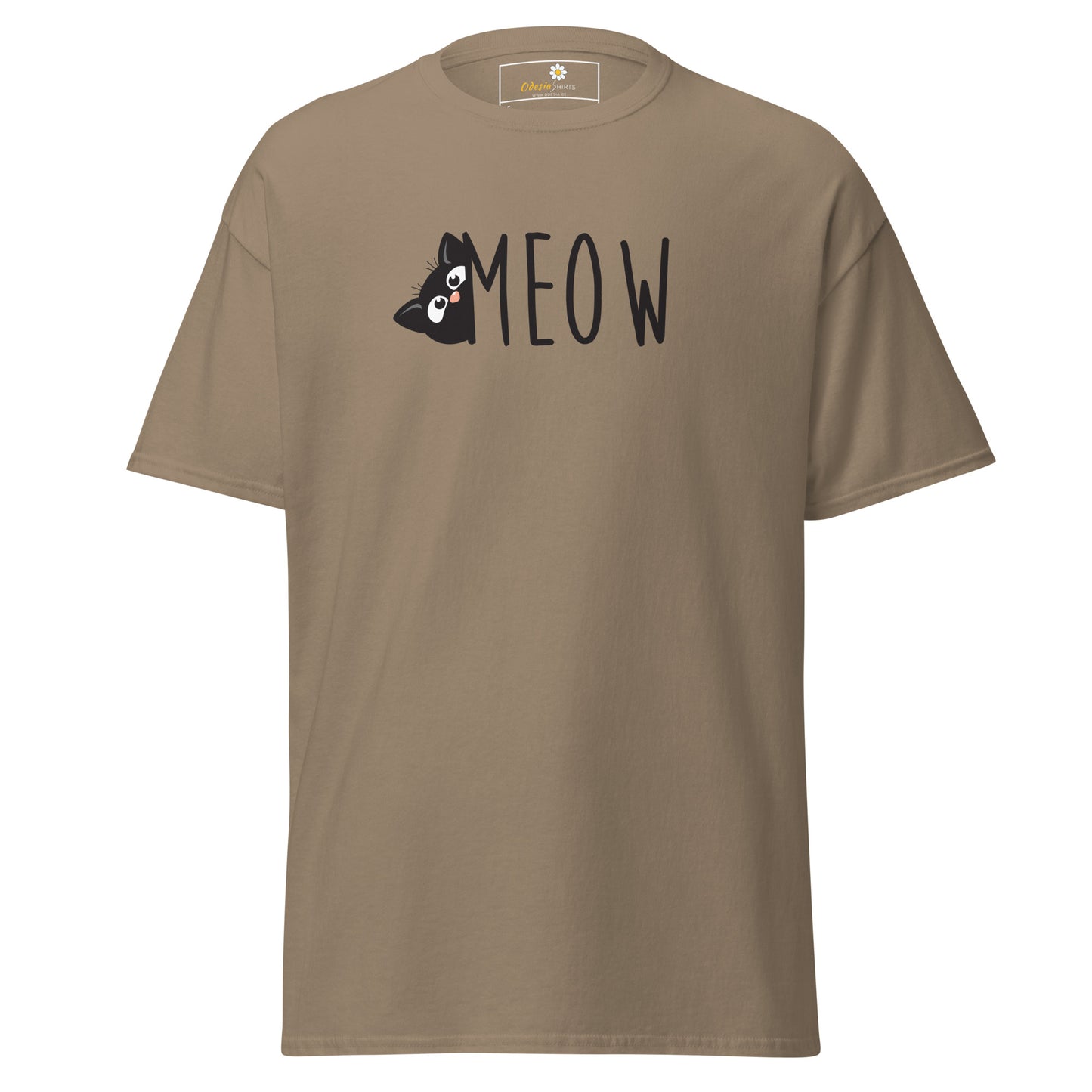T-shirt classique unisexe - ANIMAUX CHAT MIAOU - RÉGULIER