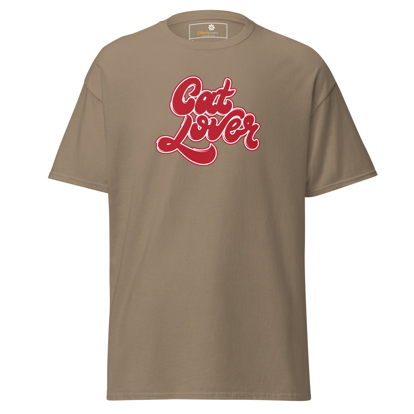 Unisex classic t-shirt - ANIMALS TEXT CAT LOVER - REGULAR
