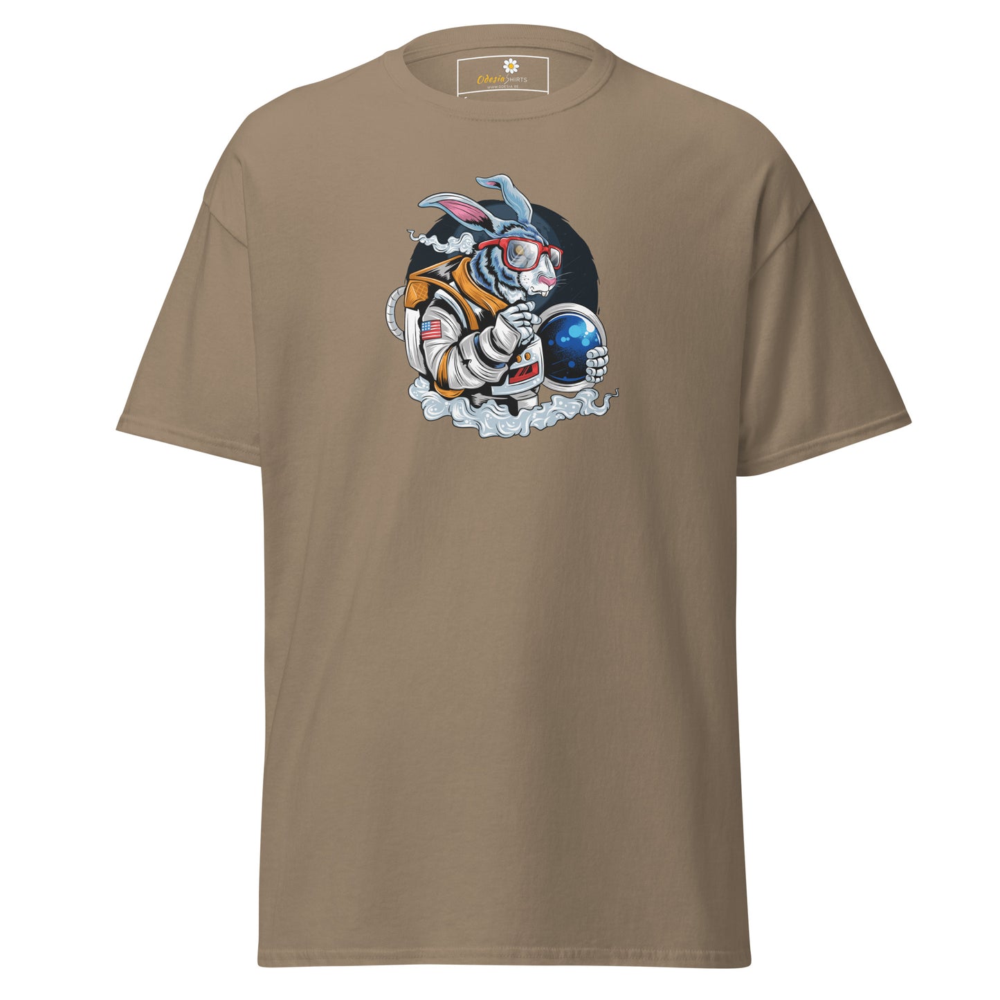 T-shirt classique unisexe - LAPIN ASTRONAUTE - RÉGULIER