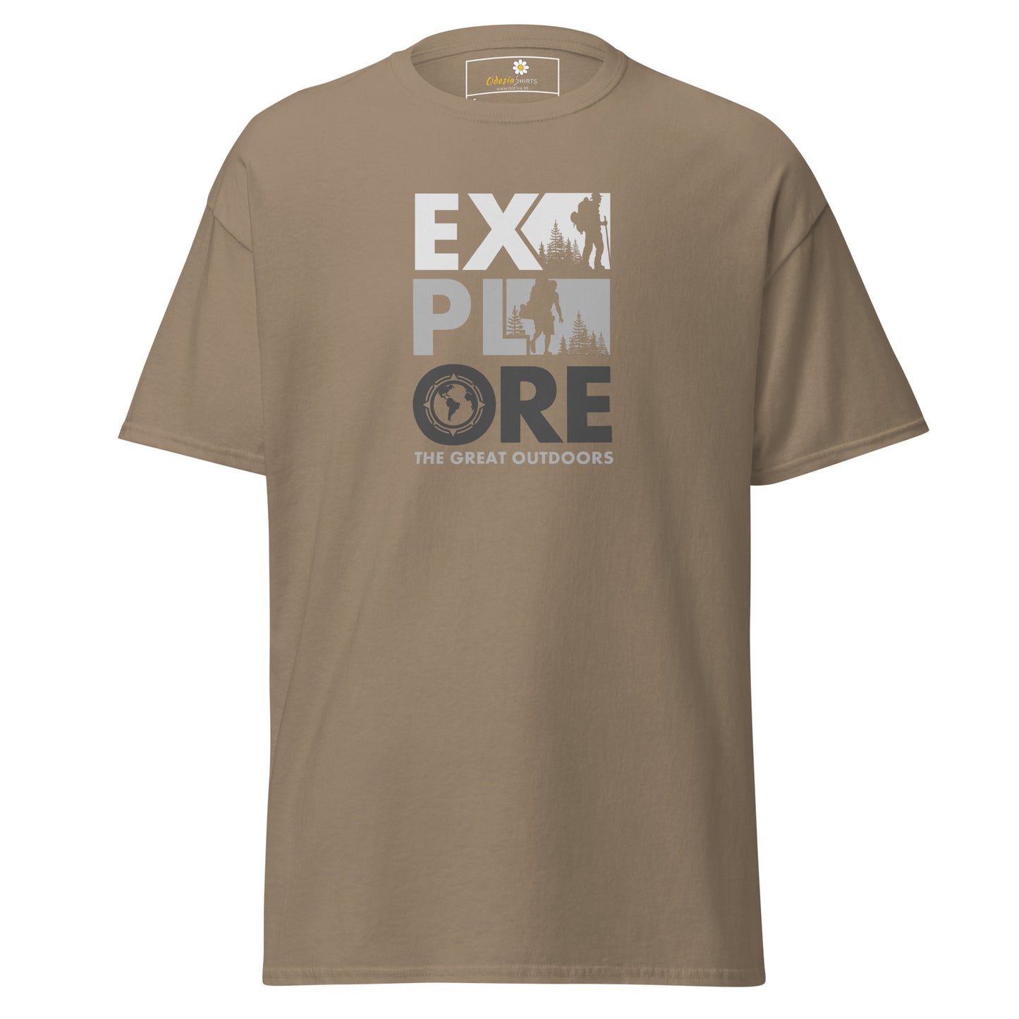 Unisex classic t-shirt - ADVENTURE EXPLORE OUTDOORS - REGULAR