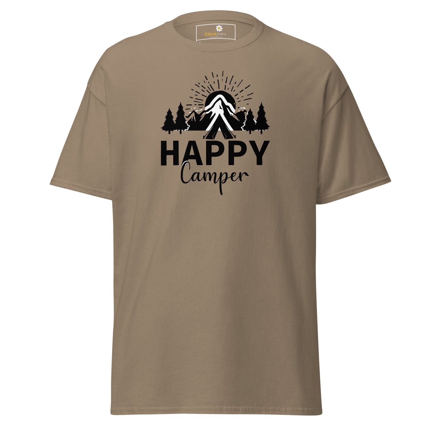 Unisex classic t-shirt - ADVENTURE HAPPY MOUNTAIN - REGULAR