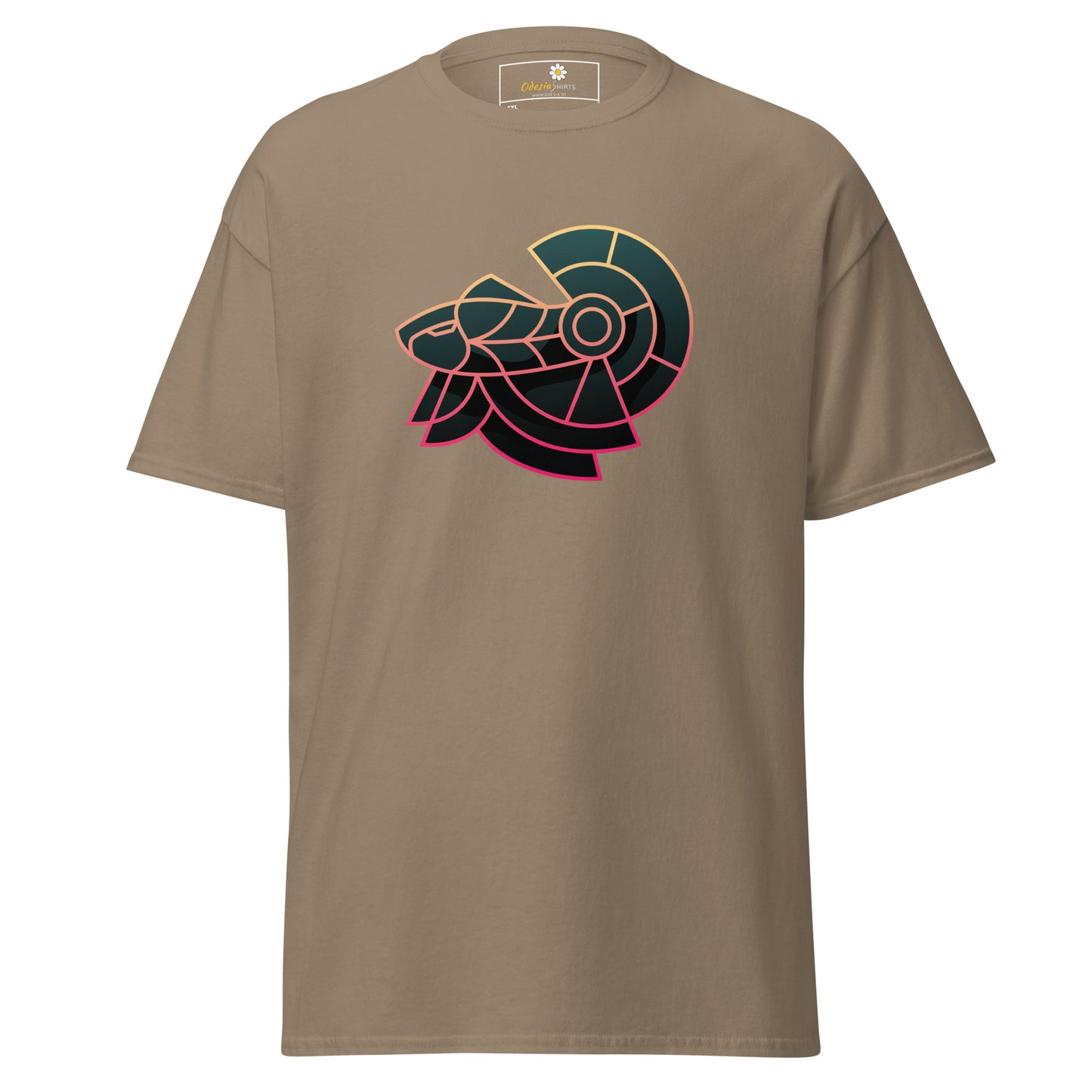 Unisex classic t-shirt - ABSTRACT HERMIT - BIG
