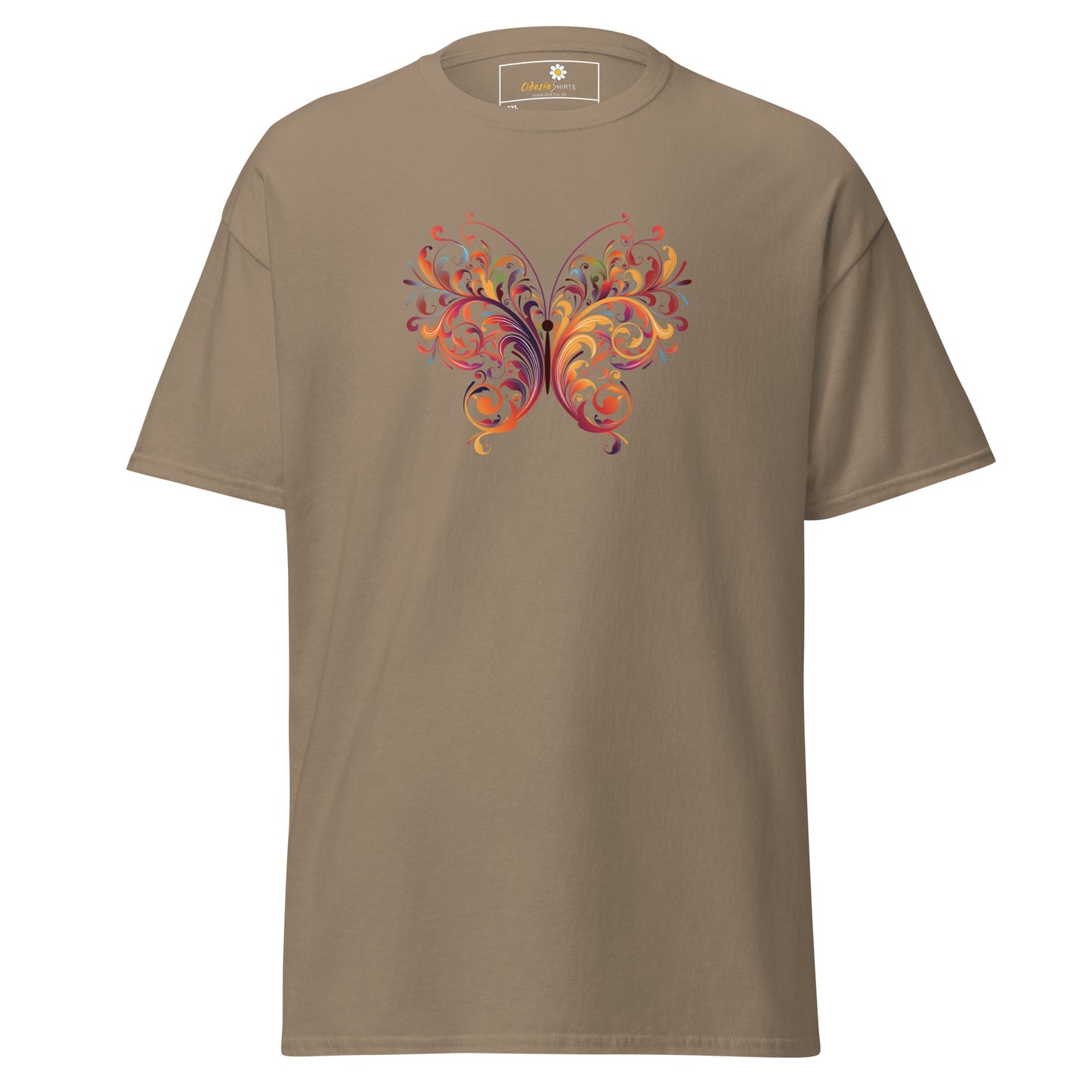 T-shirt classique unisexe - ANIMAUX PAPILLON - GRAND