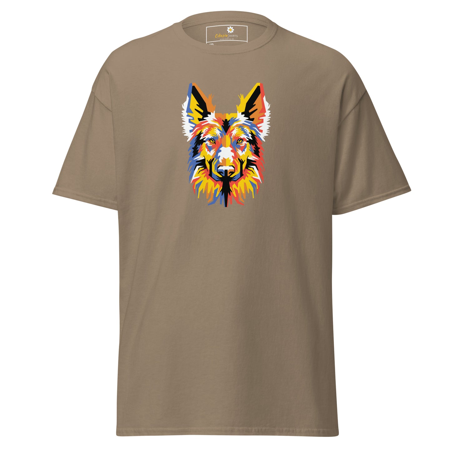 T-shirt classique unisexe - ANIMAUX DG HEAD - GRAND