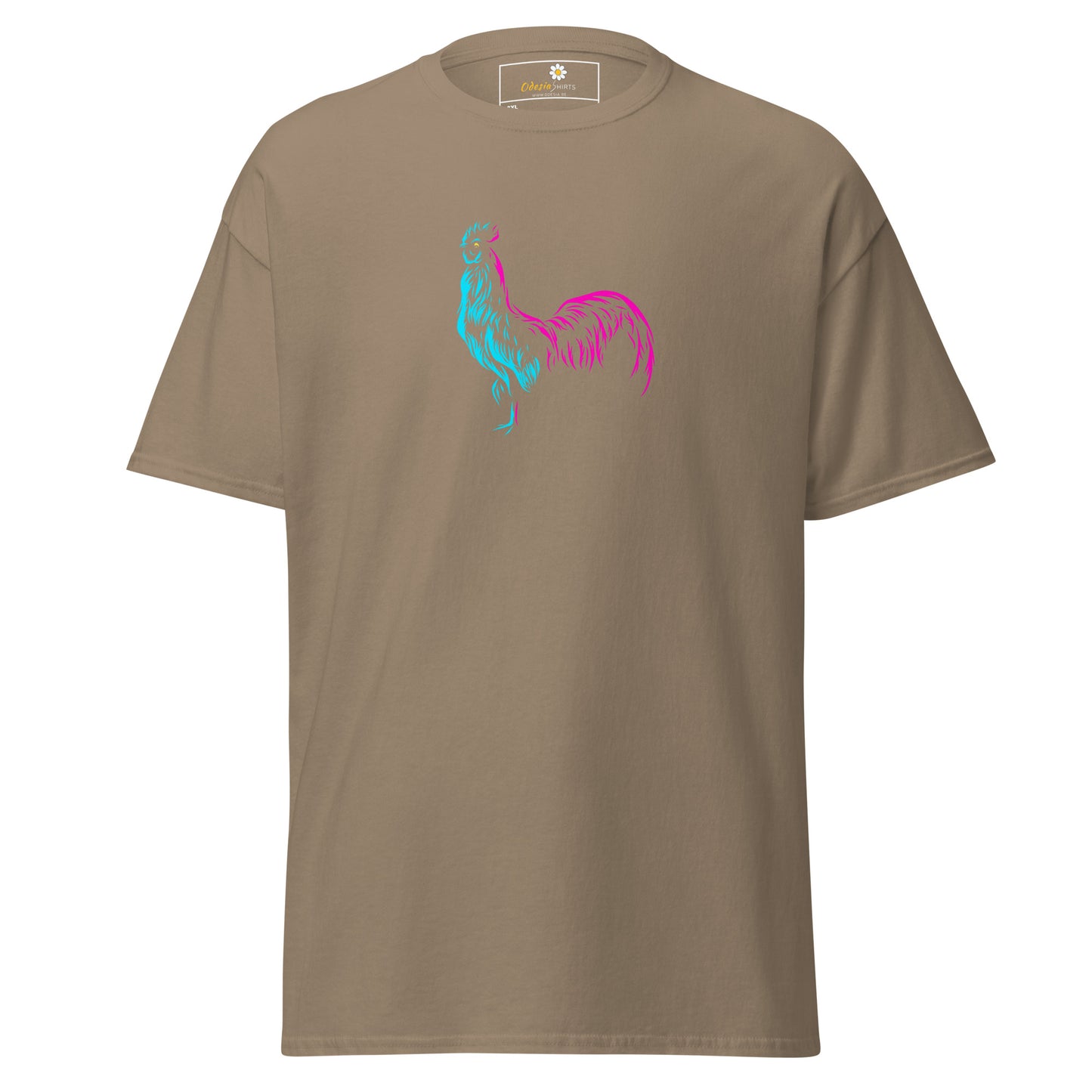 T-shirt classique unisexe - ANIMAUX COQ - GRAND
