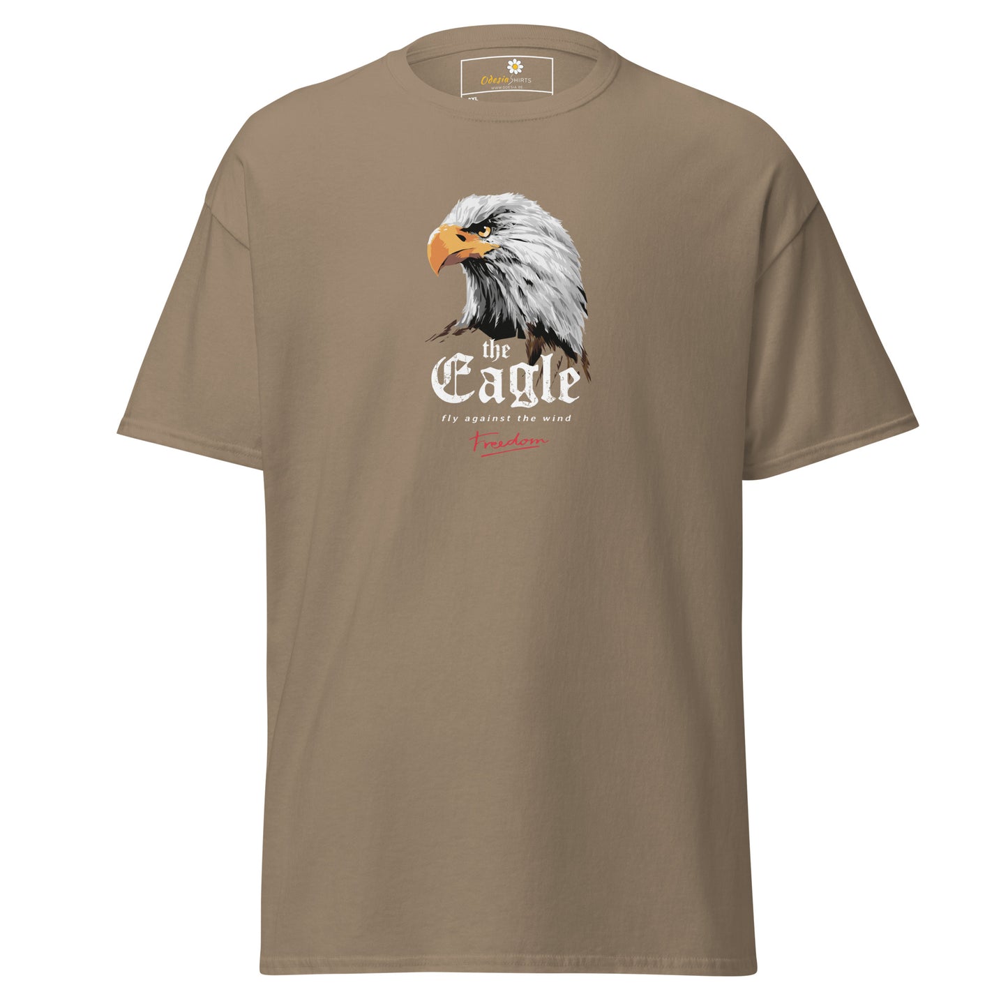 Klassiek heren t-shirt - WILDLIFE EAGLE WIND - GROOT