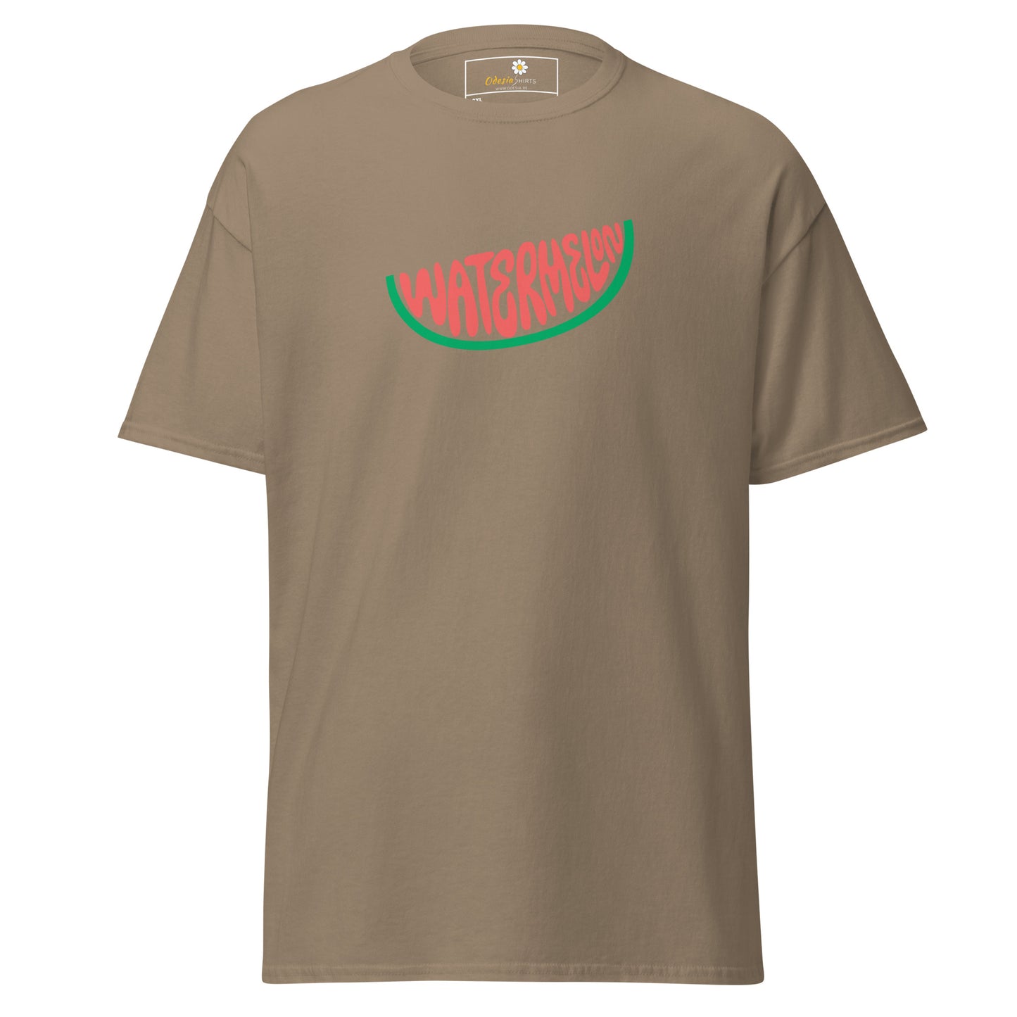 T-shirt classique homme - PASTÈQUE D'ÉTÉ - GRAND