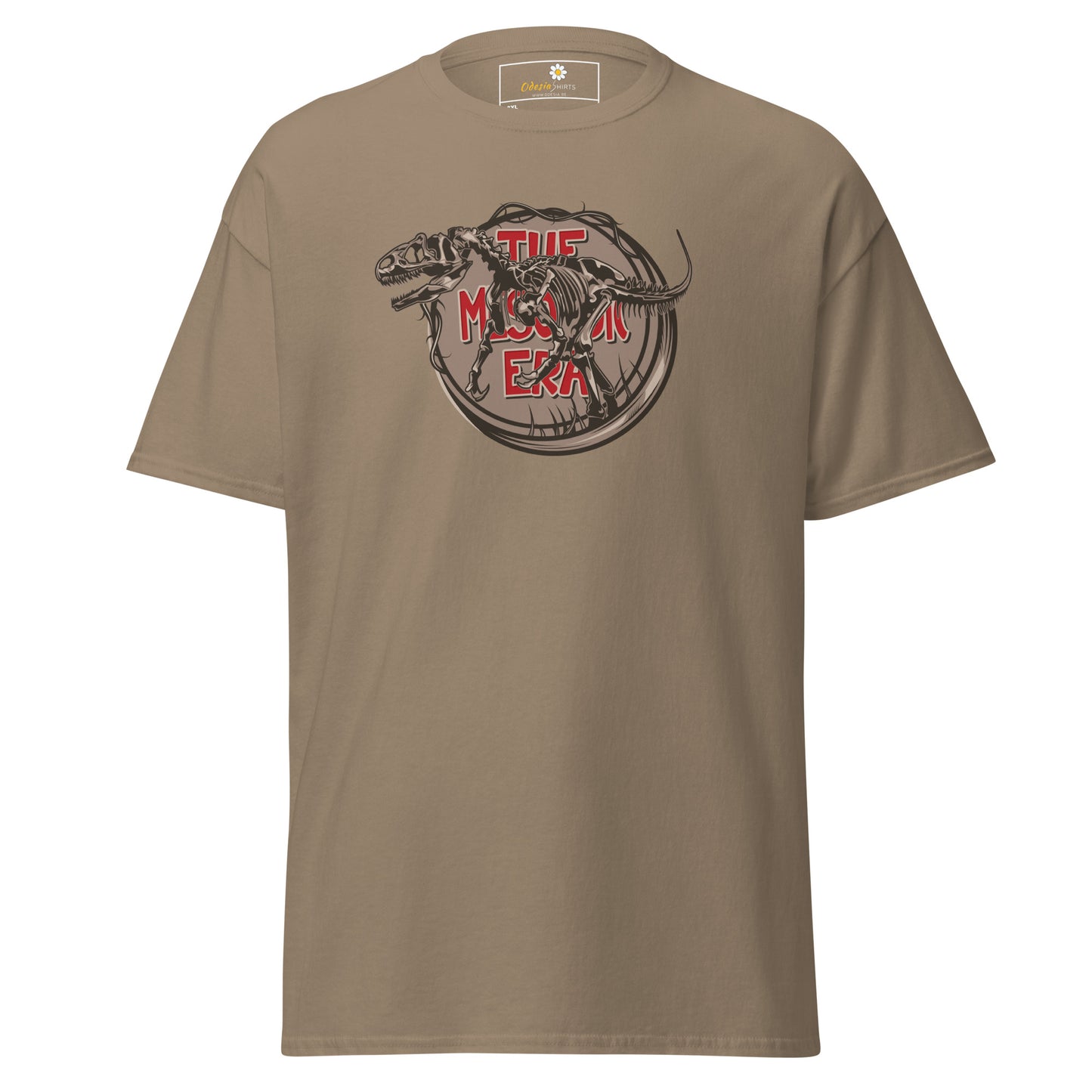 Heren klassiek t-shirt - WILDLIFE DINOSAURUS ERA - GROOT