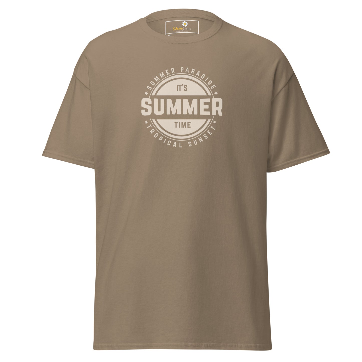 T-shirt classique homme - SUMMER TROPICAL - BIG