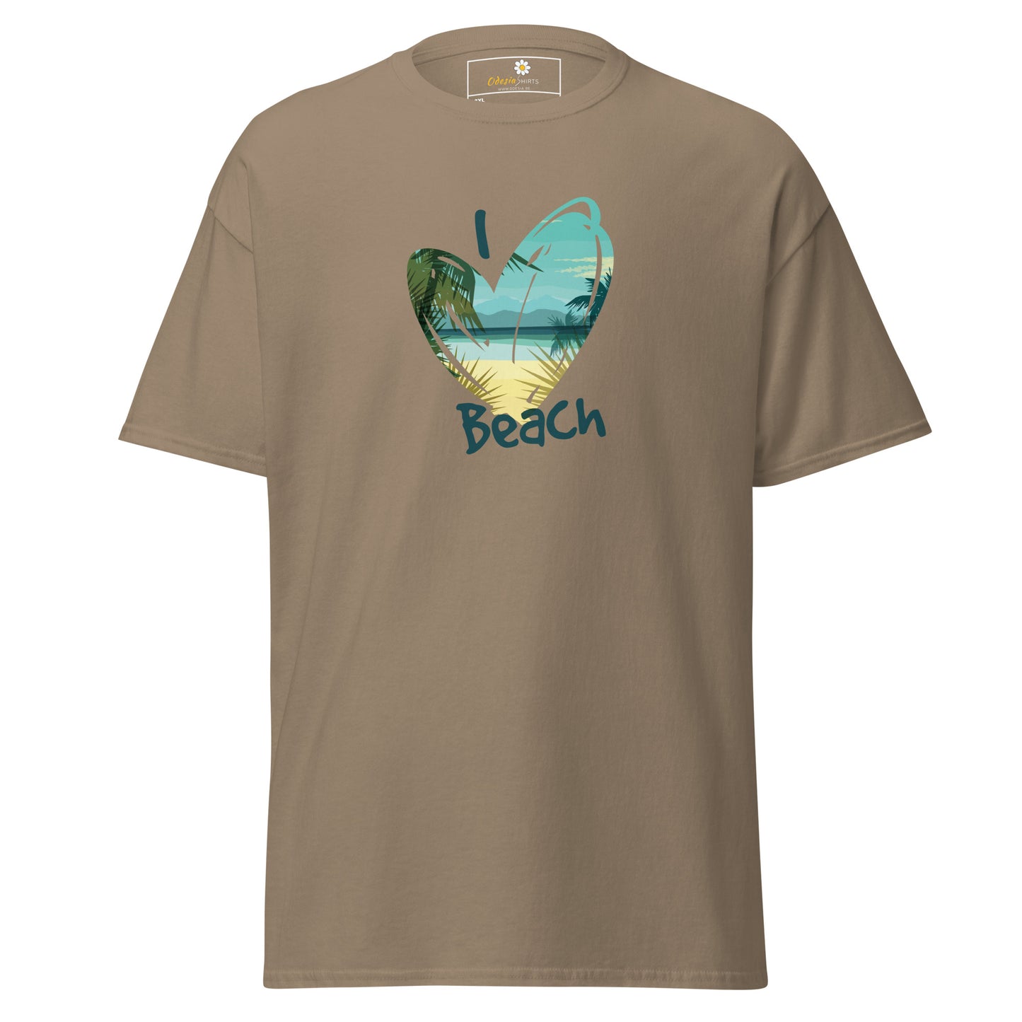 T-shirt classique pour homme - SUMMER SUNSET BEACH - GRAND