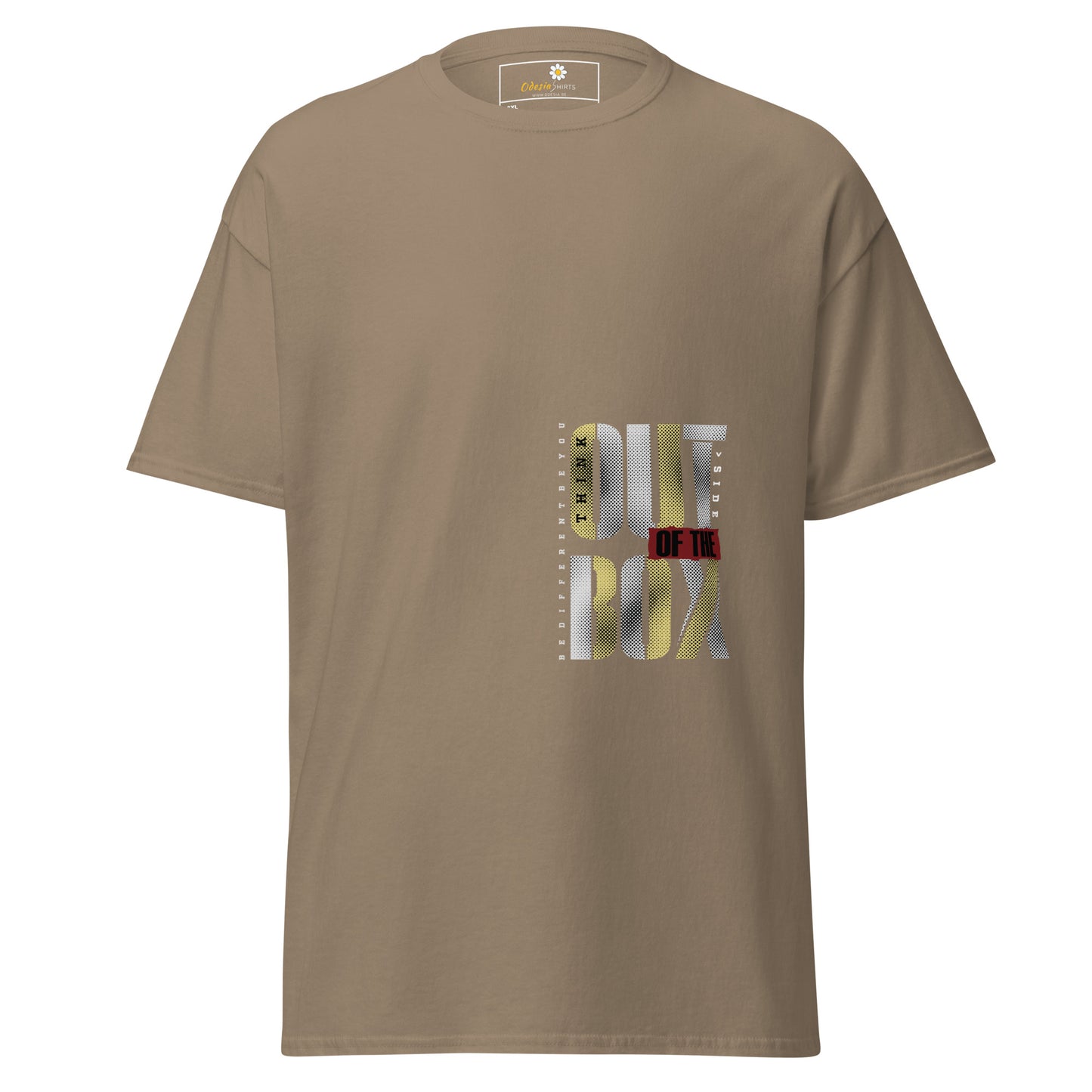 T-shirt classique pour homme - TEXT OUT OF THE BOX - GRAND