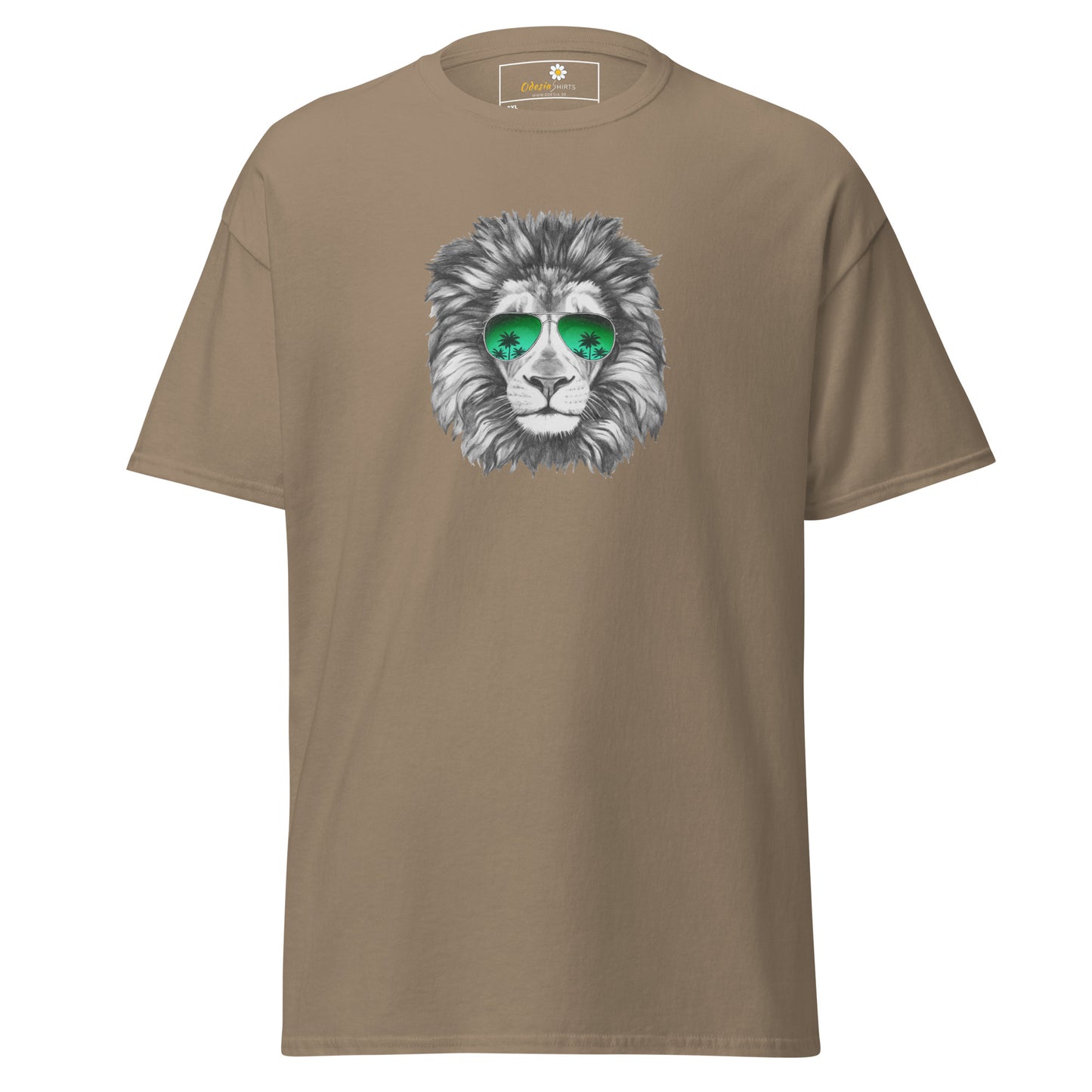 T-shirt classique homme - WILDLIFE FUN LION GLASSES - BIG