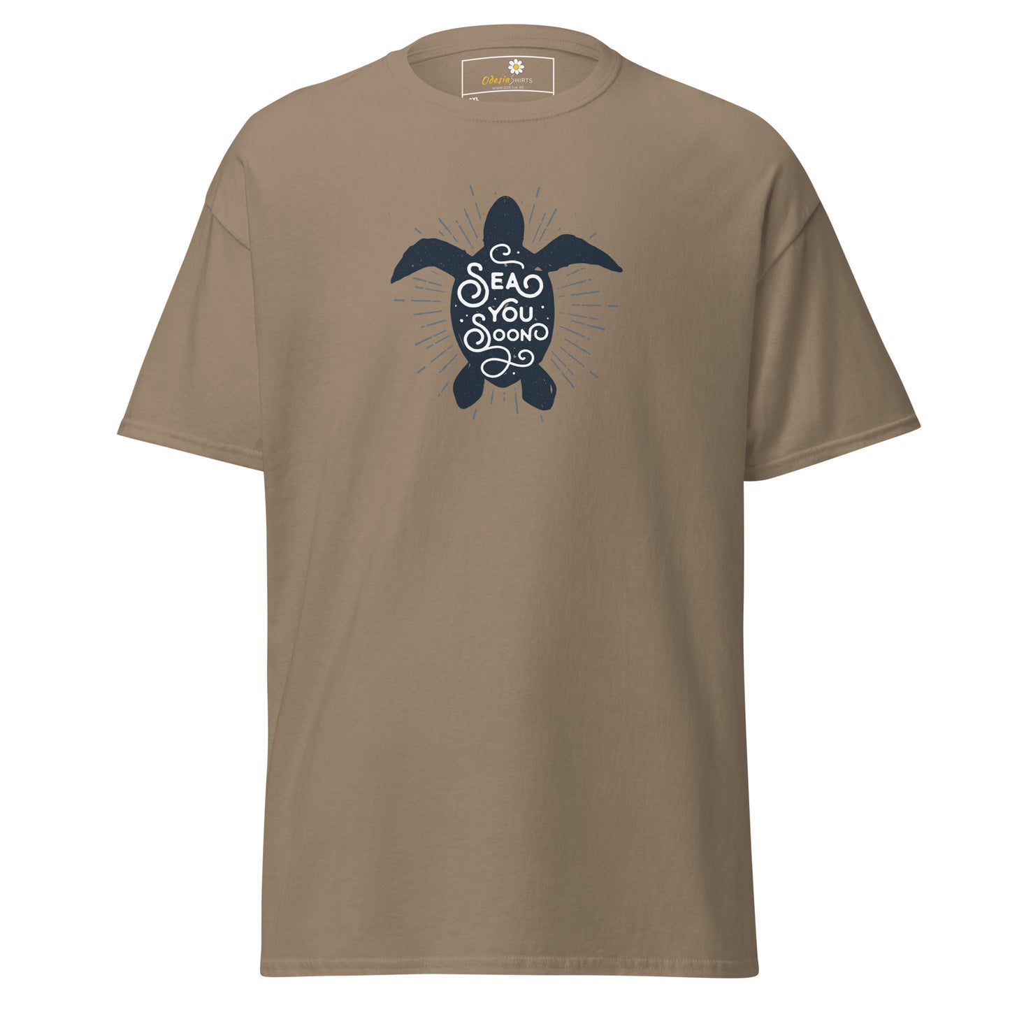 T-shirt classique pour homme - WILDLIFE TURTLE SEE YOU - BIG