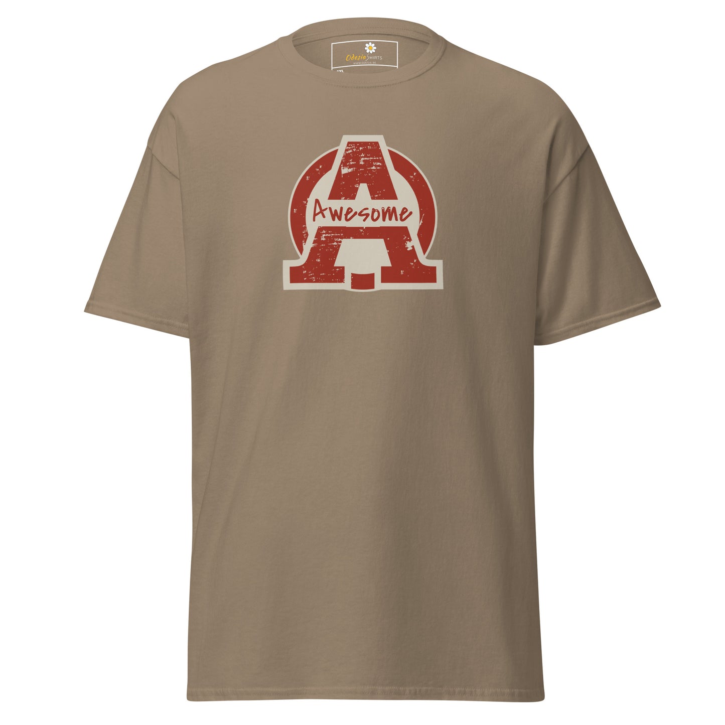 T-shirt classique pour homme - Texte génial - Grand