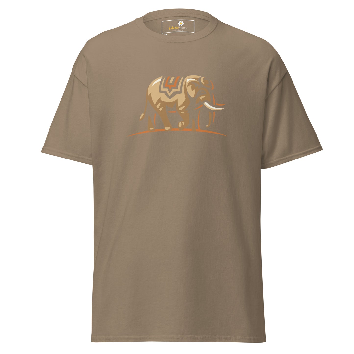 T-shirt classique pour homme - ÉLÉPHANT INDIEN FAUNE - GRAND