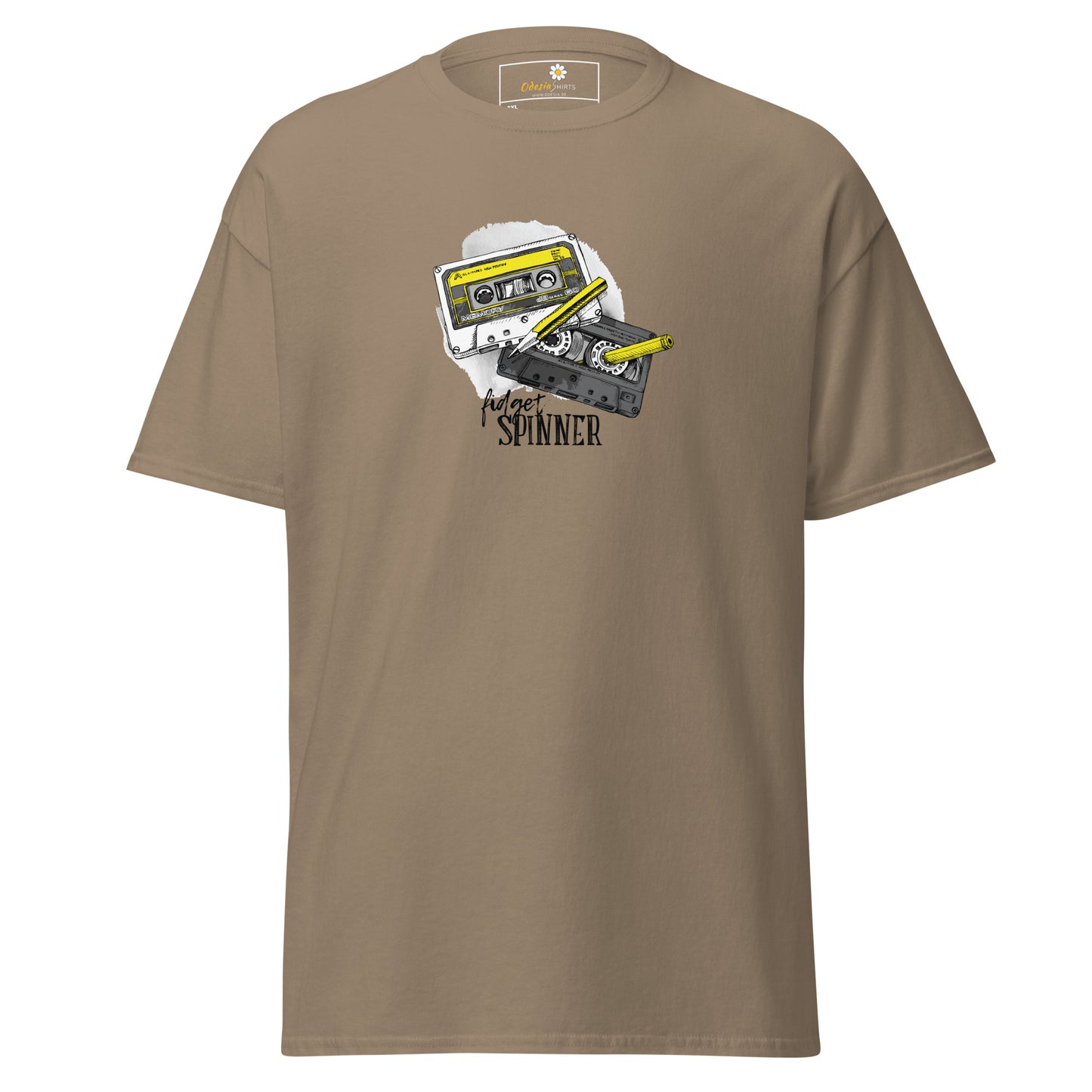 Unisex classic t-shirt - MUSIC TAPE SPINNER - BIG