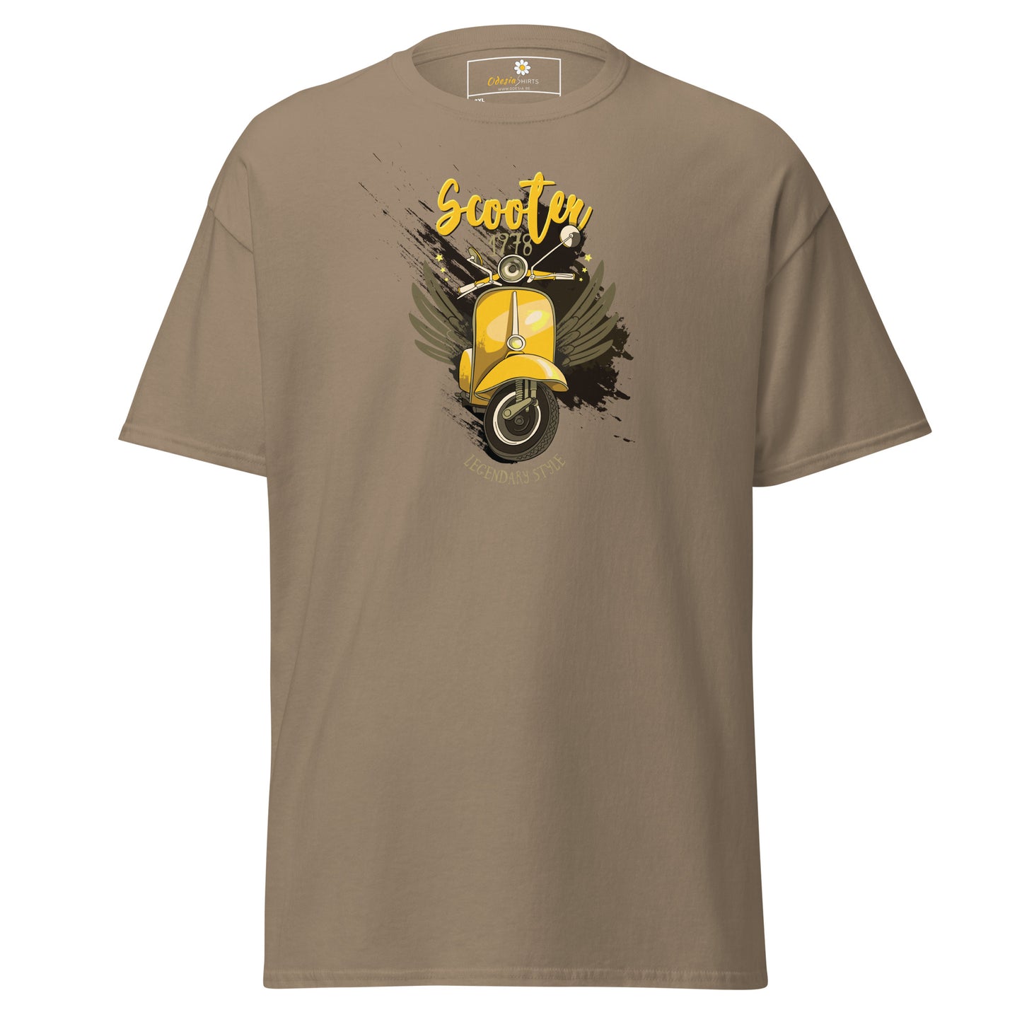 T-shirt classique homme - VINTAGE SCOOTER 1978 - GRAND