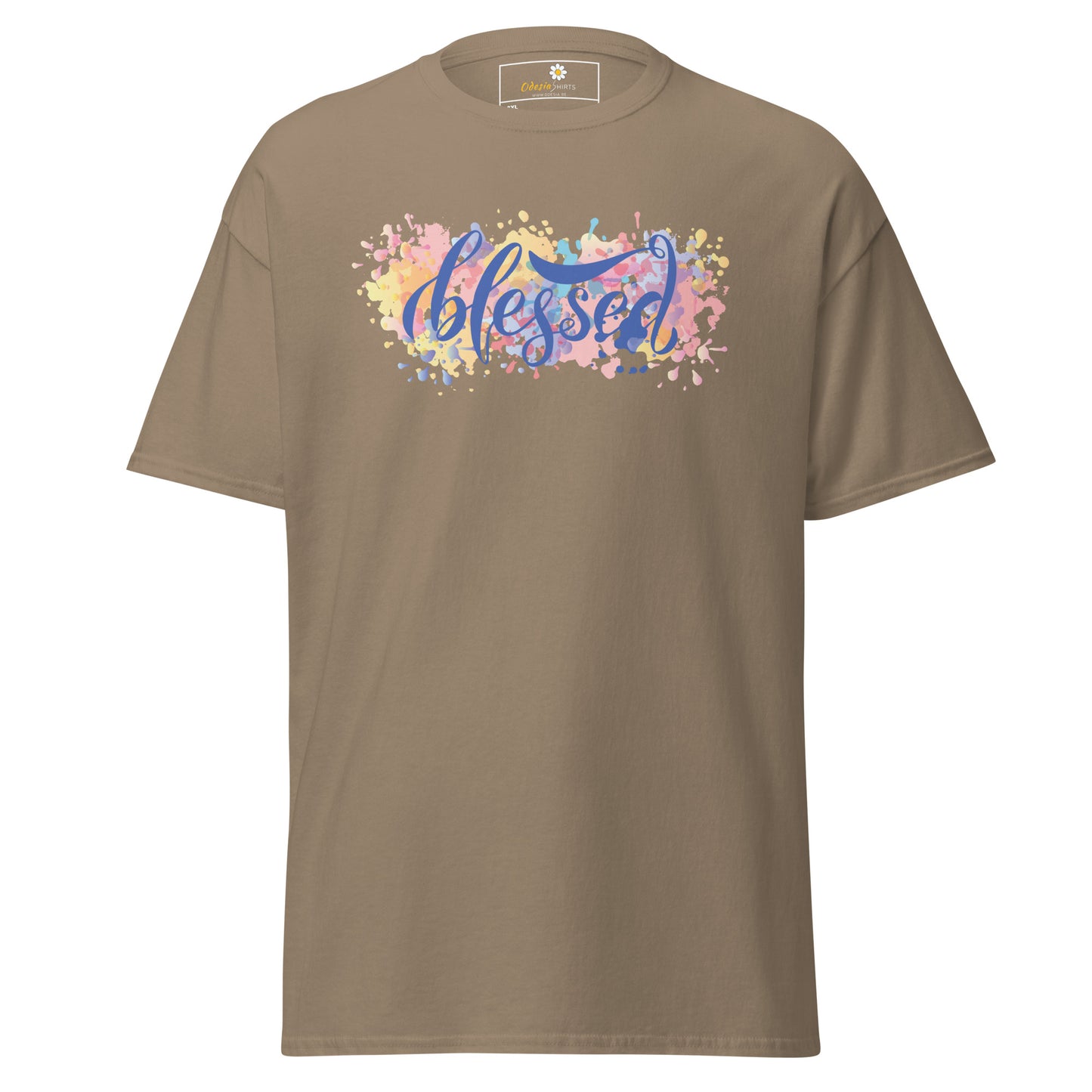 T-shirts classiques pour hommes - Texte Spirituel béni - Grand