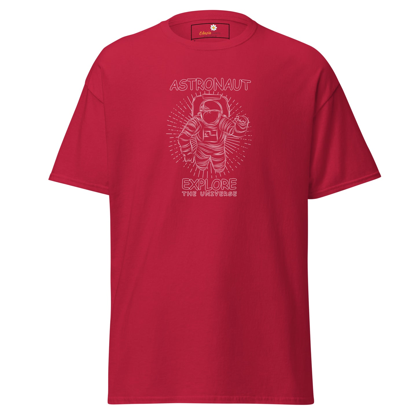 T-shirt classique unisexe - ASTRONAUT EXPLORE UNIVERSE - REGULAR